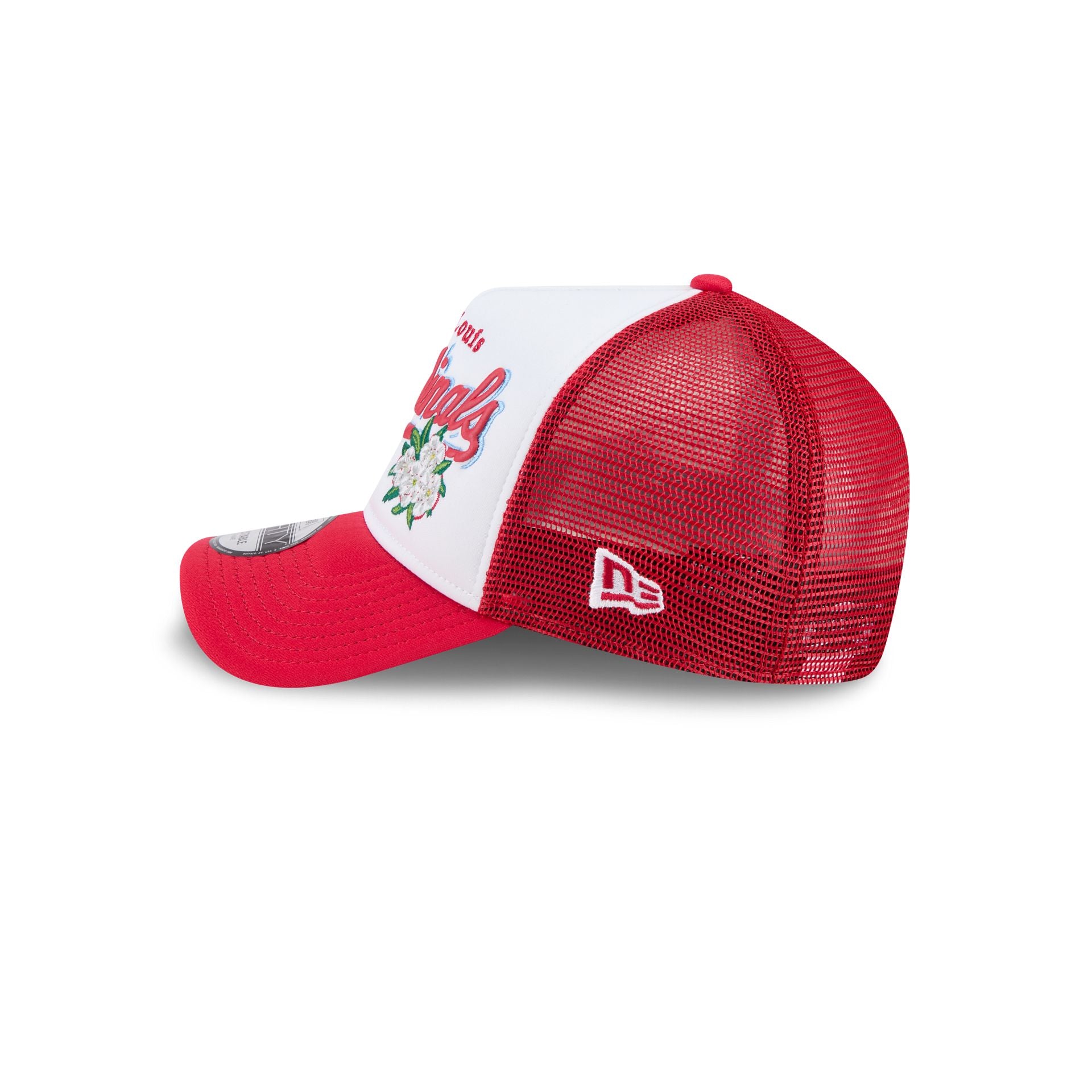 St. Louis Cardinals State Flower 9FORTY A-Frame Trucker Hat - Image 5