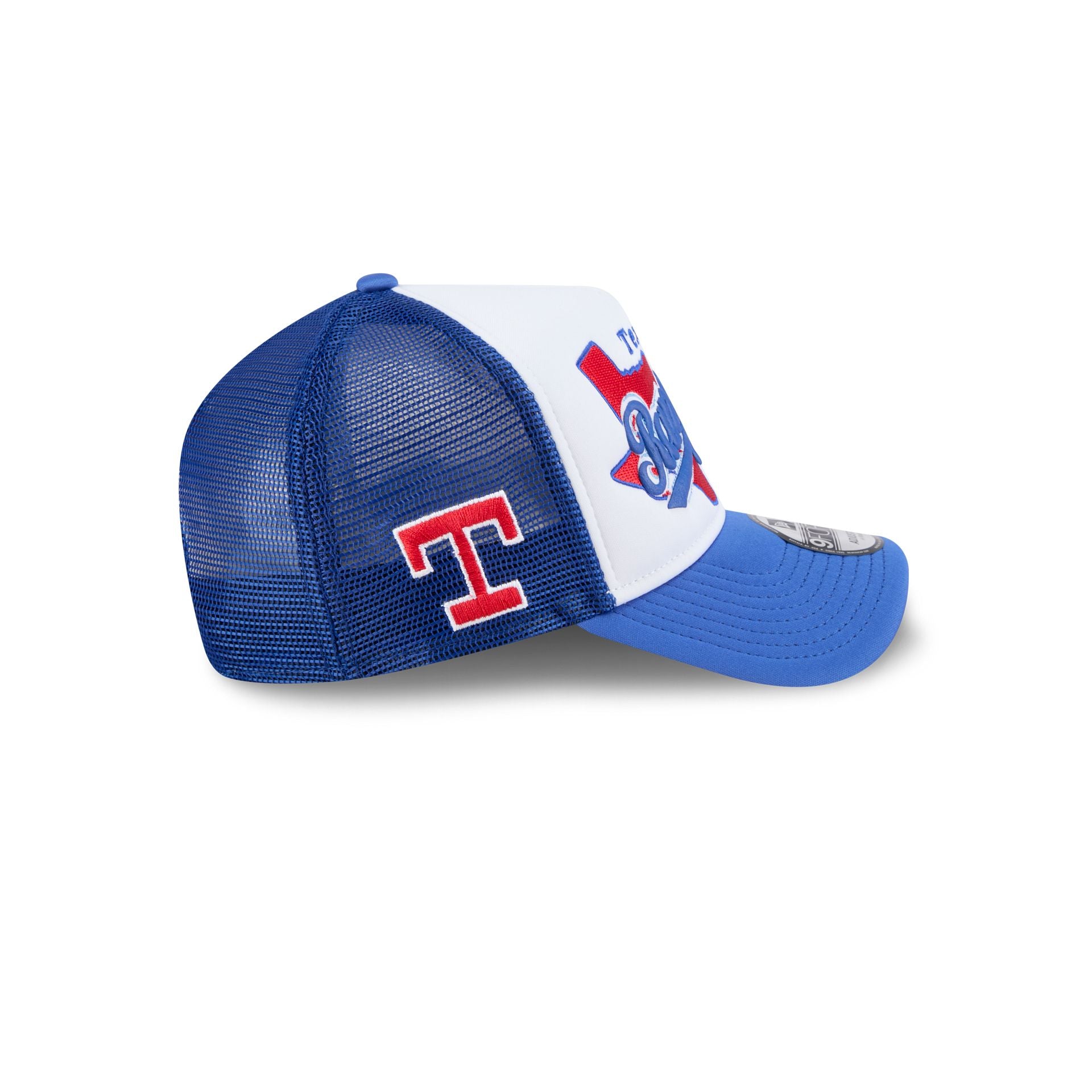 Texas Rangers State Flower 9FORTY A-Frame Trucker Hat - Image 4