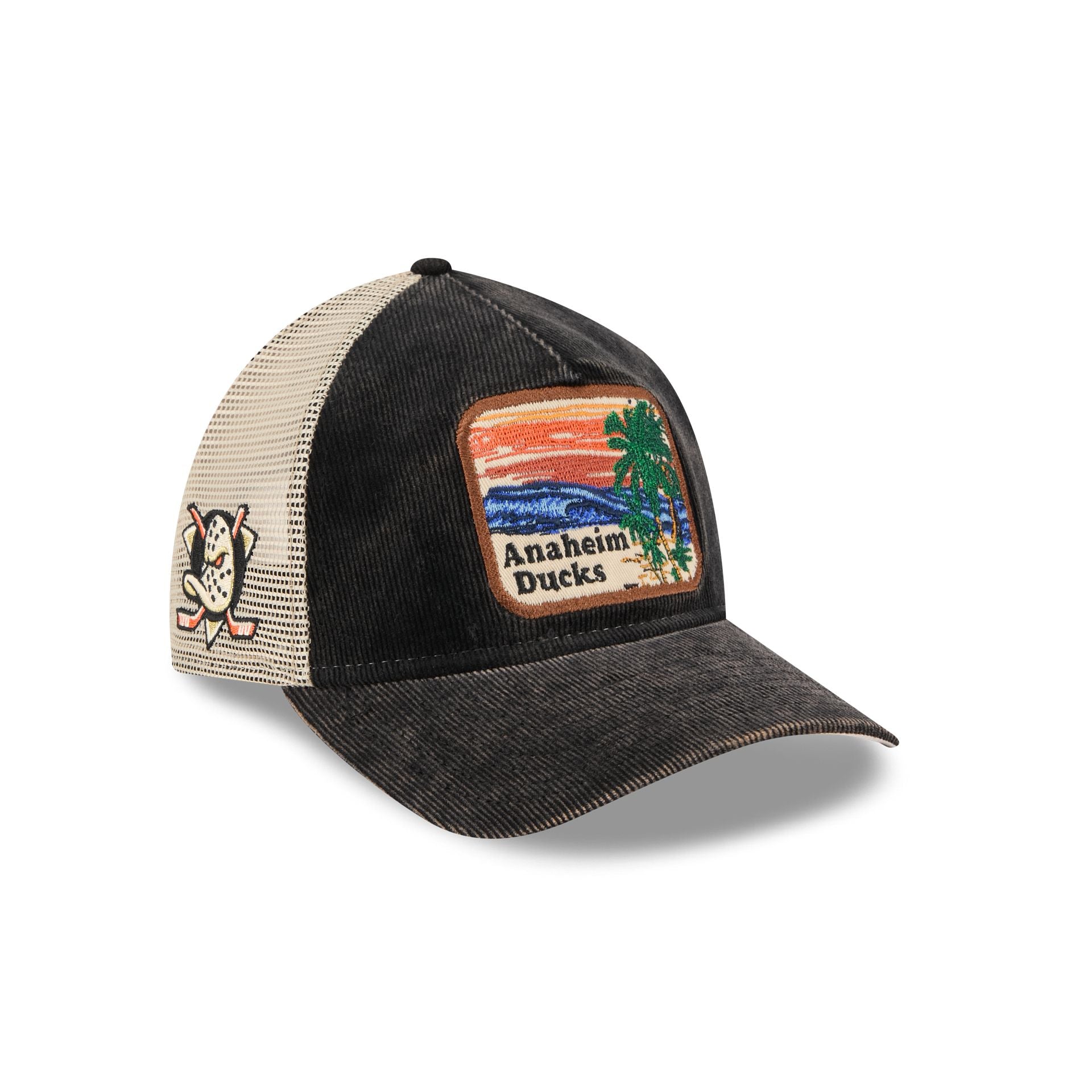Anaheim Ducks Vintage Landscape 9TWENTY A-Frame Trucker Hat