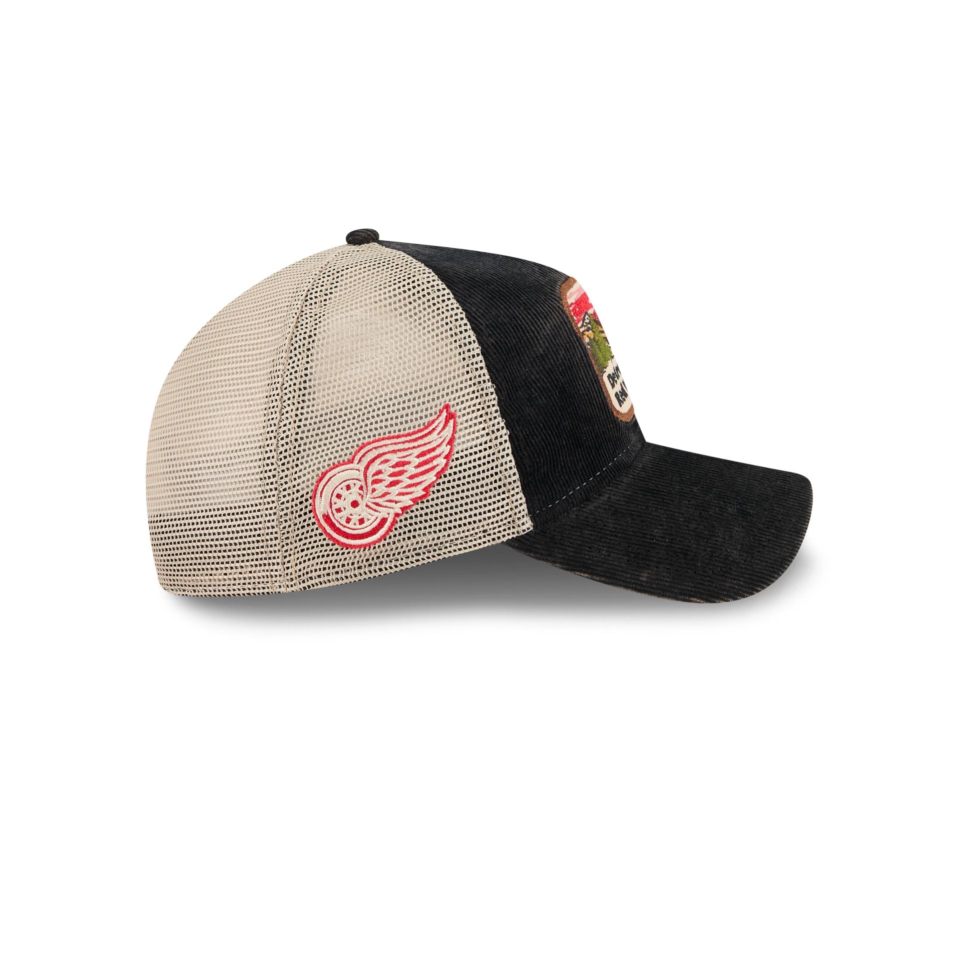 Detroit Red Wings Vintage Landscape 9TWENTY A-Frame Trucker Hat - Image 4