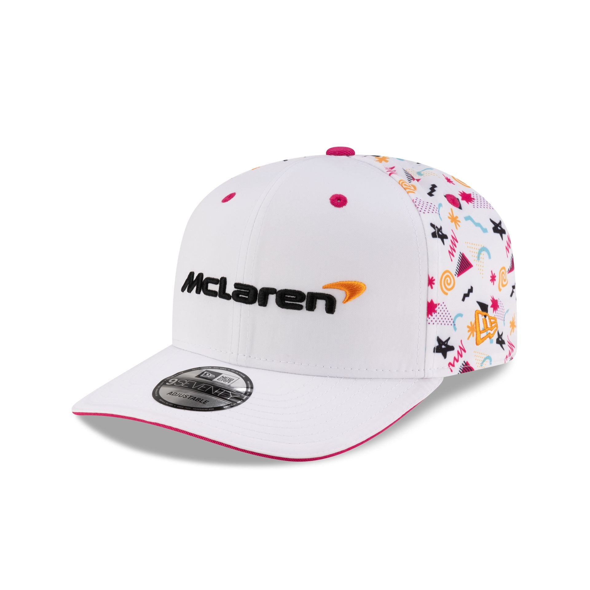 2025 Miami Race Special McLaren Formula 1 Team 9SEVENTY Stretch-Snap Hat - Image 3