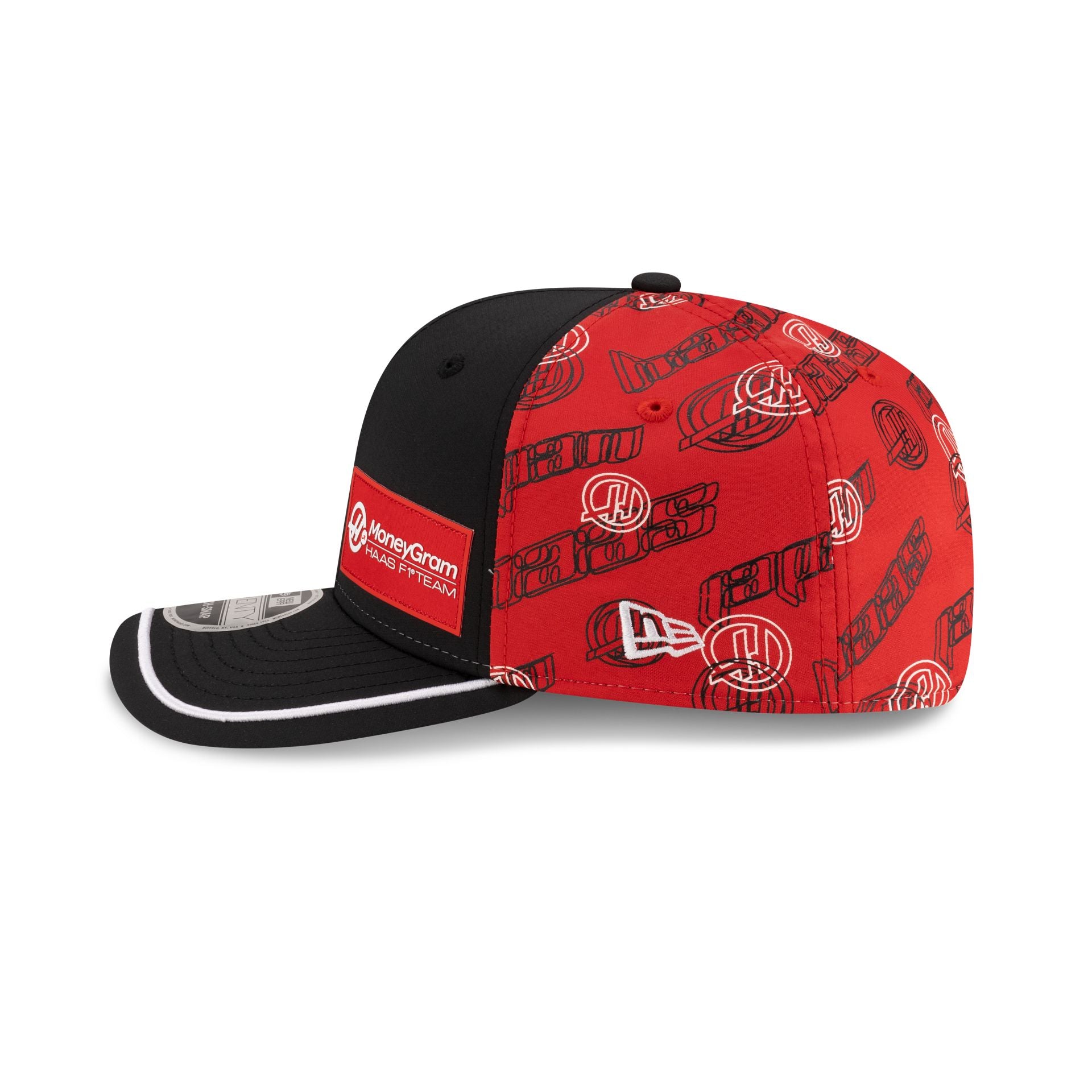 2025 Japan Race Special MoneyGram Haas F1 Team 9SEVENTY Stretch-Snap Hat - Image 4