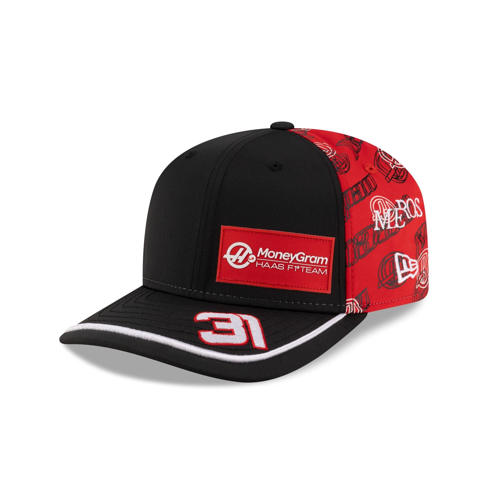 2025 Japan Race Special MoneyGram Haas F1 Team Esteban Ocon 9SEVENTY Stretch-Snap Hat
