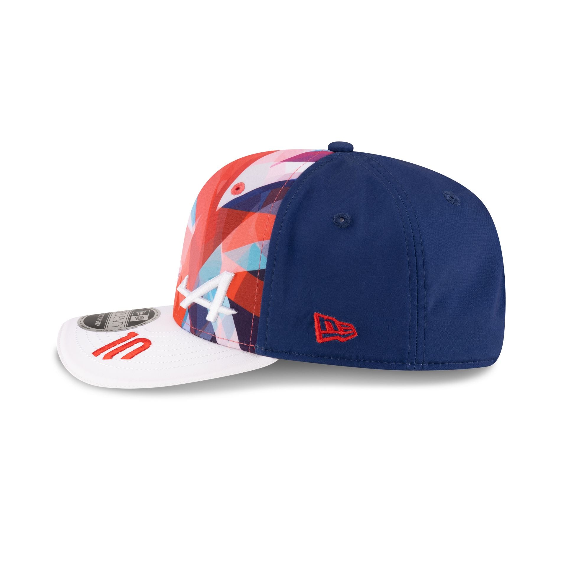 2025 Silverstone Race Special BWT Alpine F1 Team Pierre Gasly 9SEVENTY Stretch-Snap Hat - Image 4