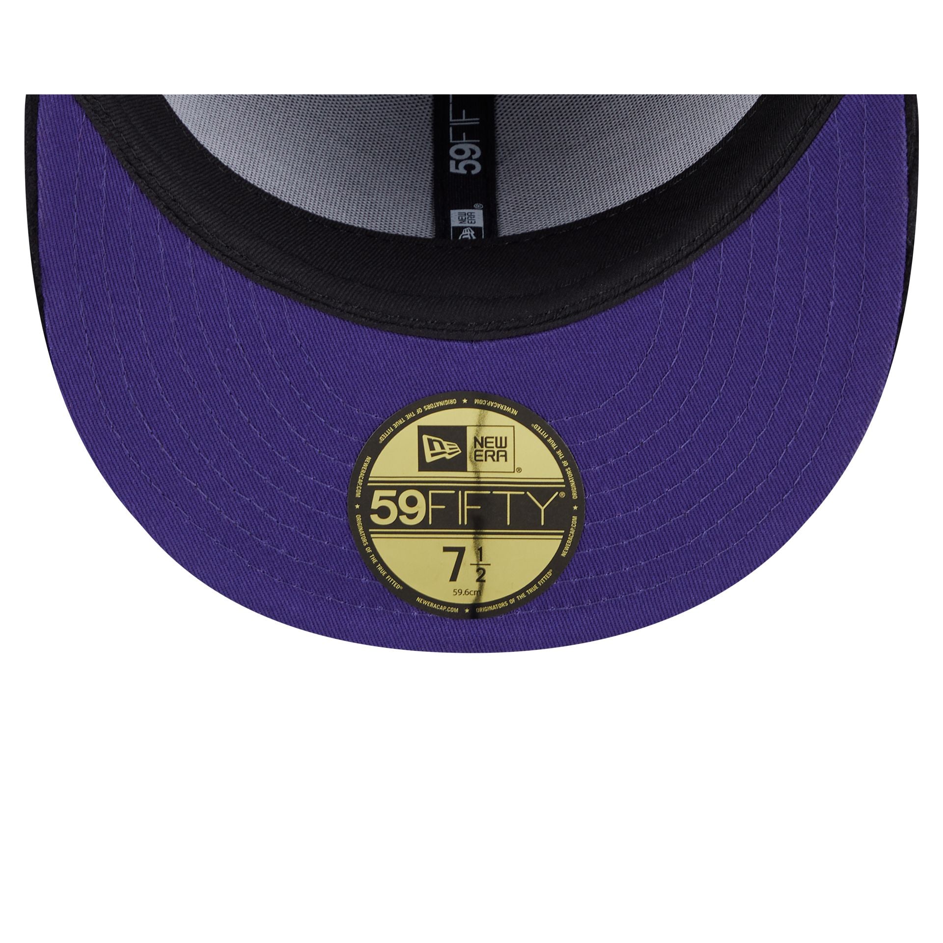 Baltimore Ravens Color Pop Cord 59FIFTY Fitted Hat - Image 7