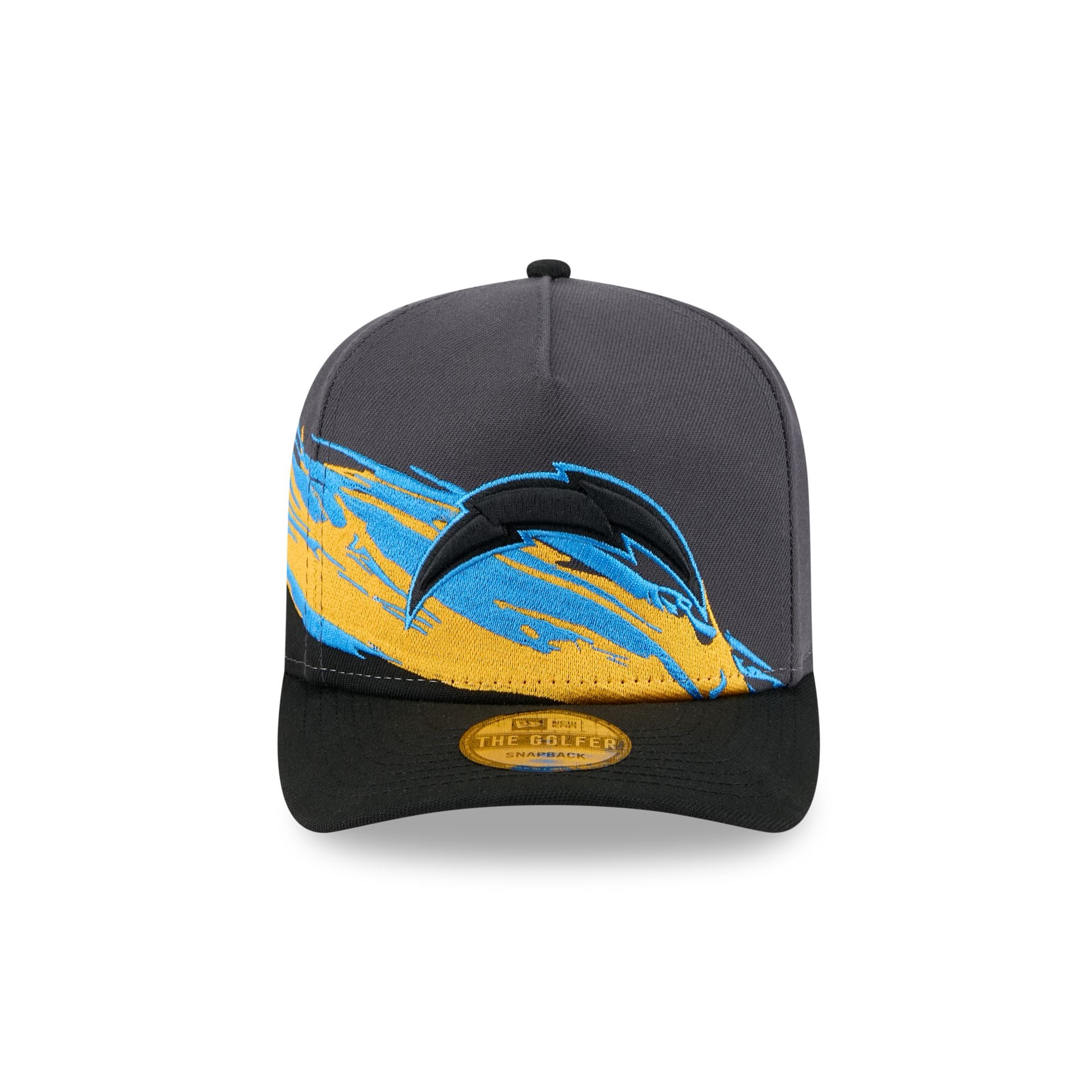 Los Angeles Chargers Graphite Brushstroke Golfer Hat - Image 2