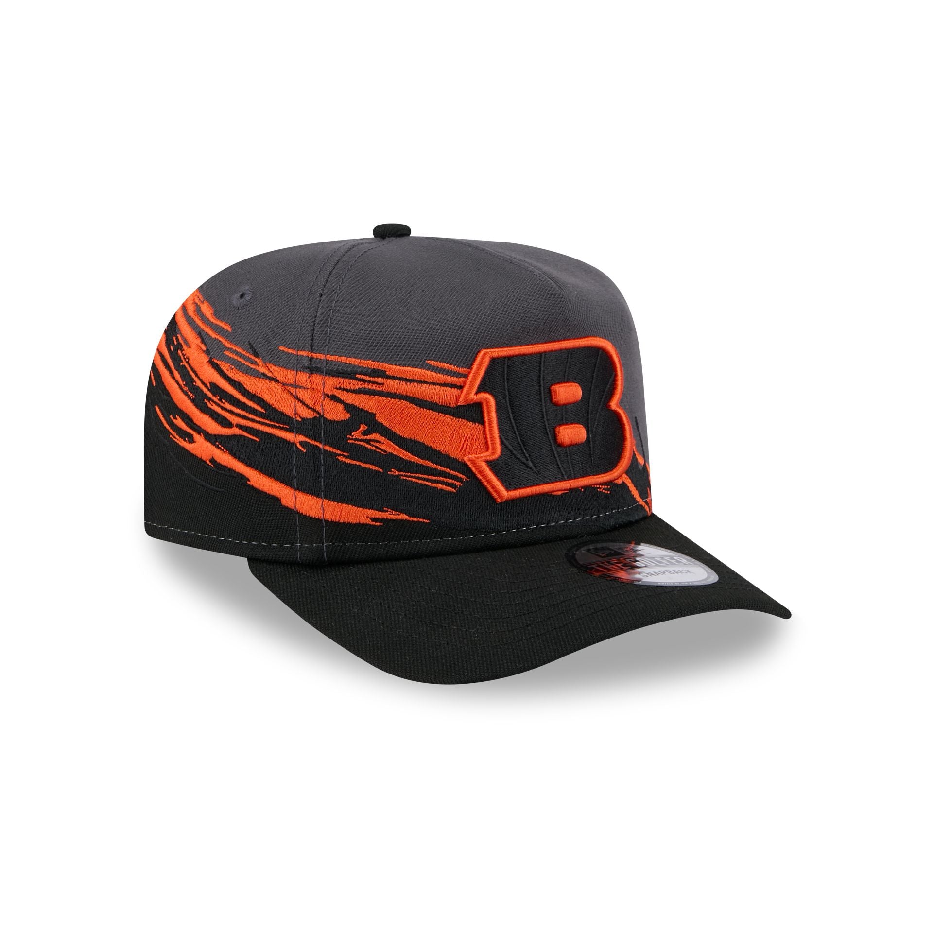 Cincinnati Bengals Graphite Brushstroke Golfer Hat - Image 3
