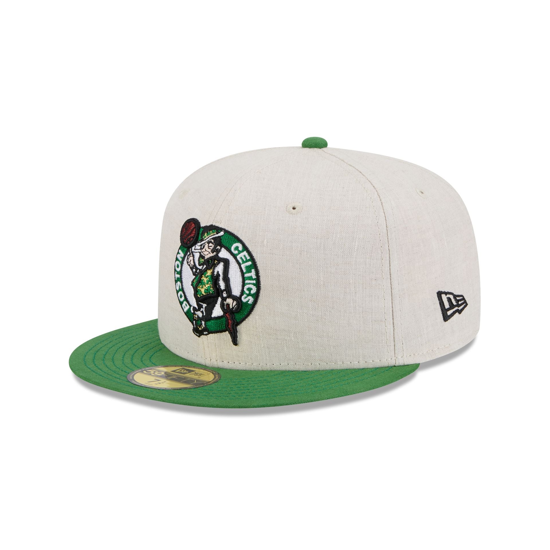 Boston Celtics Linen 59FIFTY Fitted Hat - Image 3