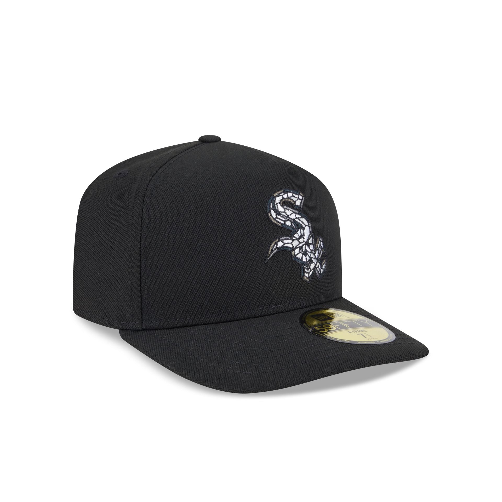Chicago White Sox Stained Glass 59FIFTY A-Frame Fitted Hat - Image 3