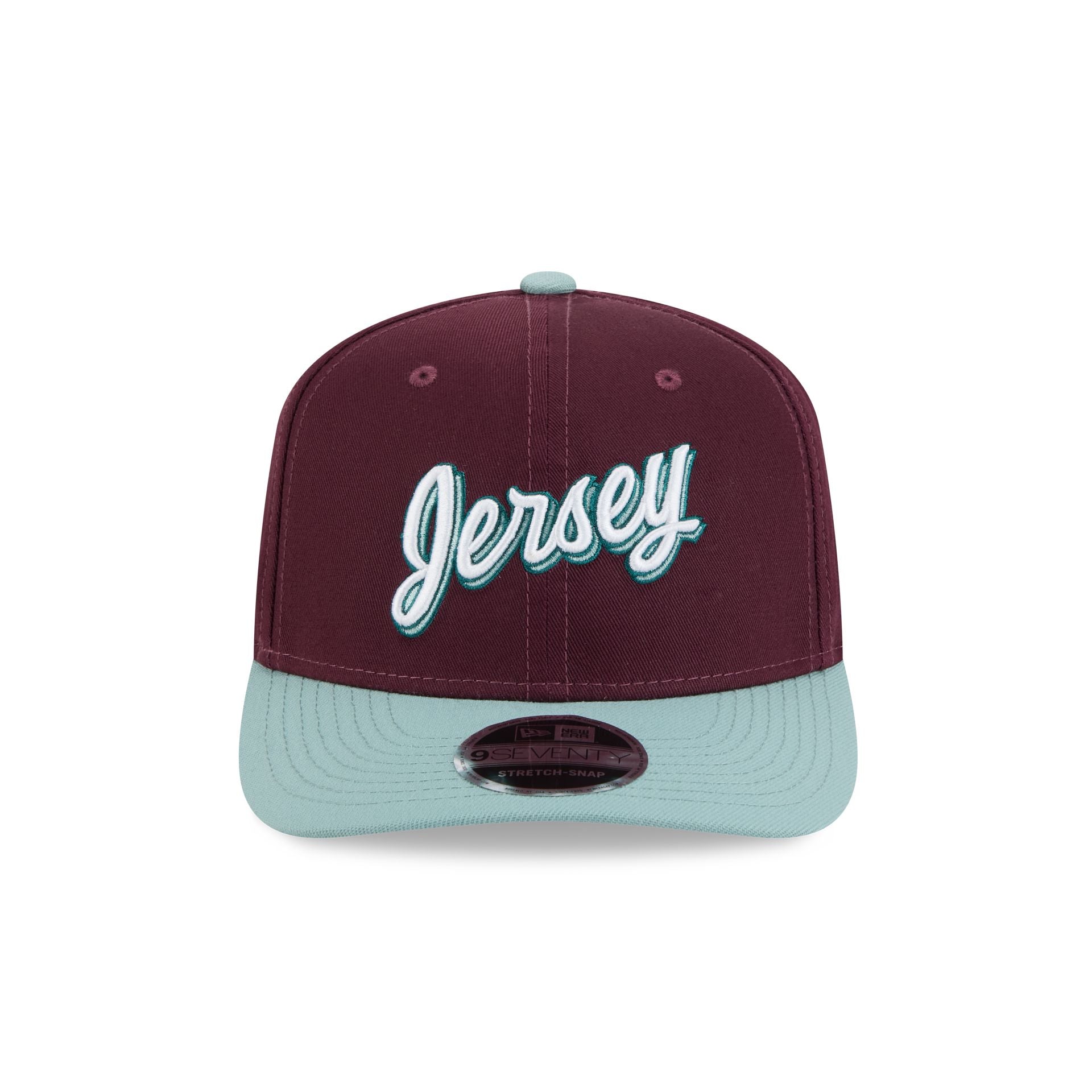 New Jersey Devils Maroon 9SEVENTY Stretch-Snap Hat - Image 2