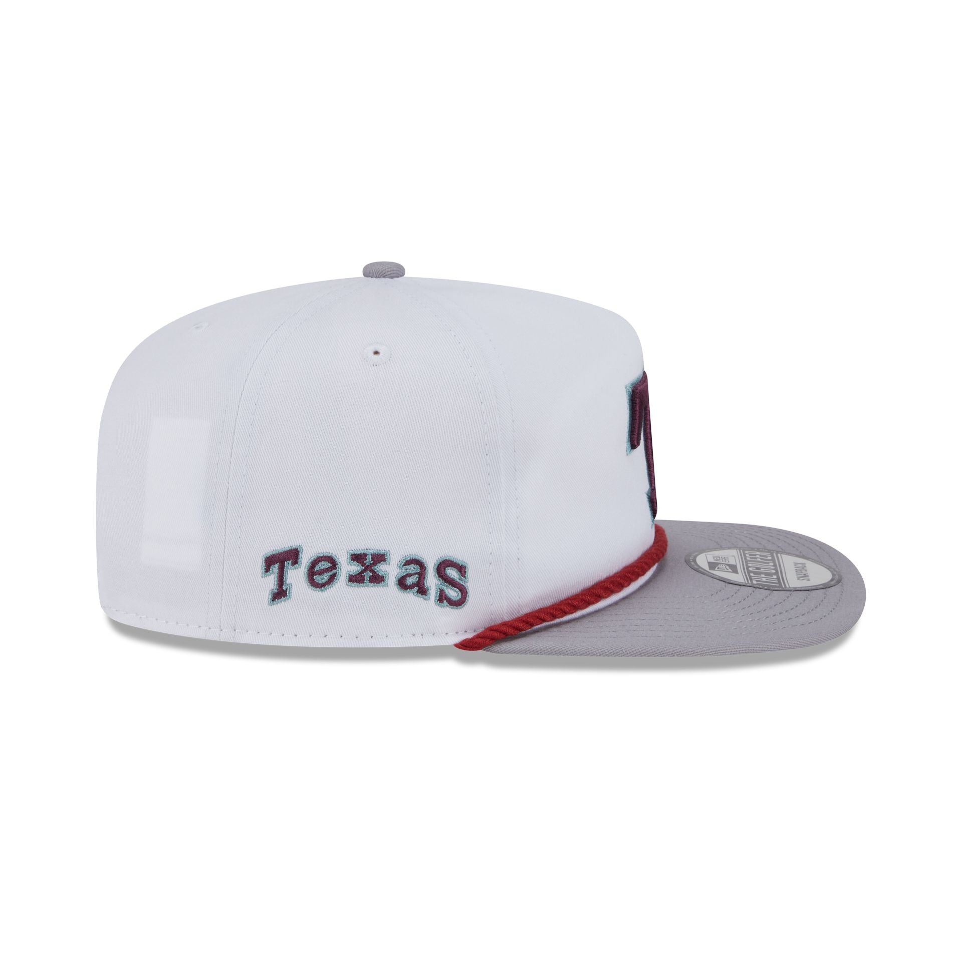 Texas Rangers Optic White Golfer Hat - Image 4
