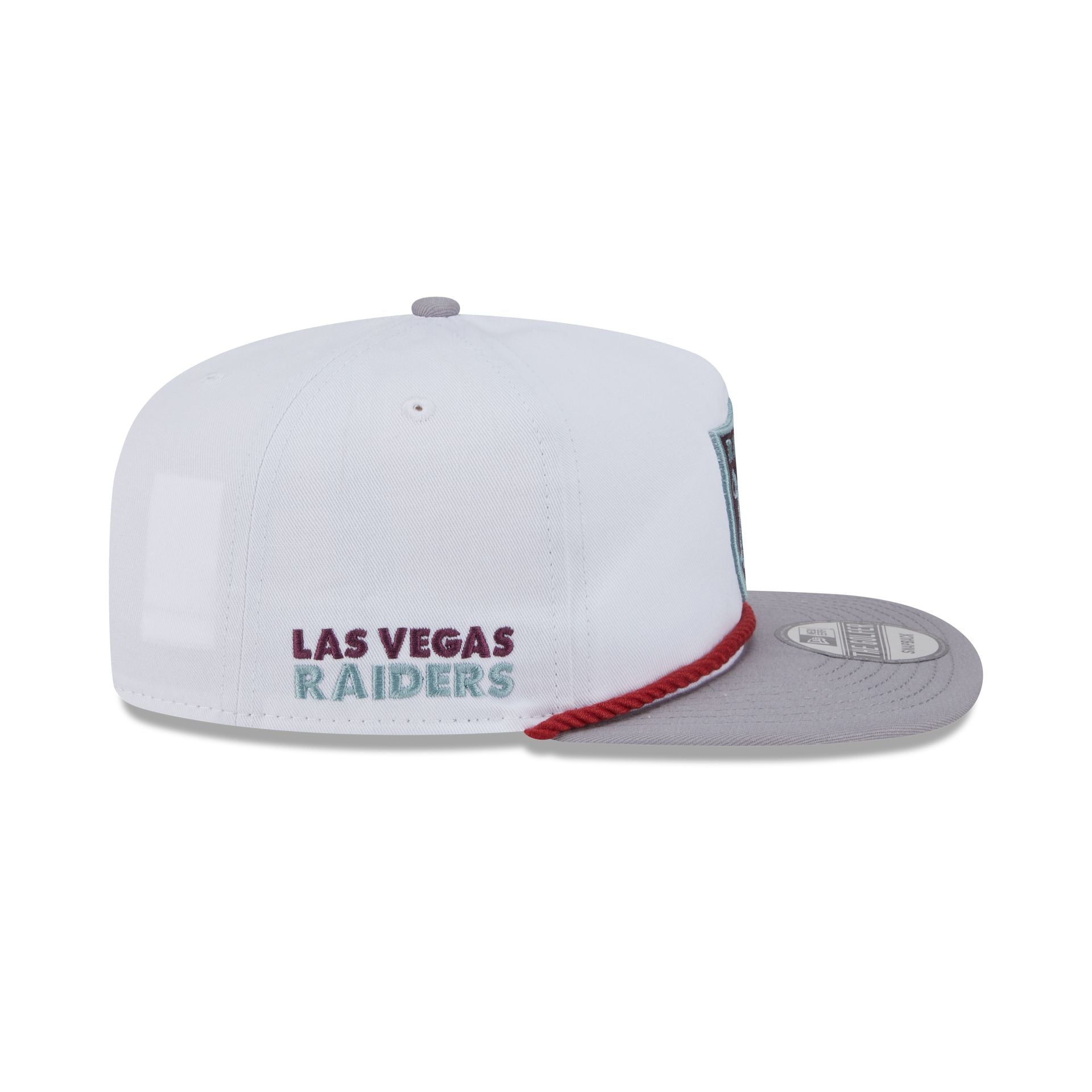 Las Vegas Raiders Optic White Golfer Hat - Image 4