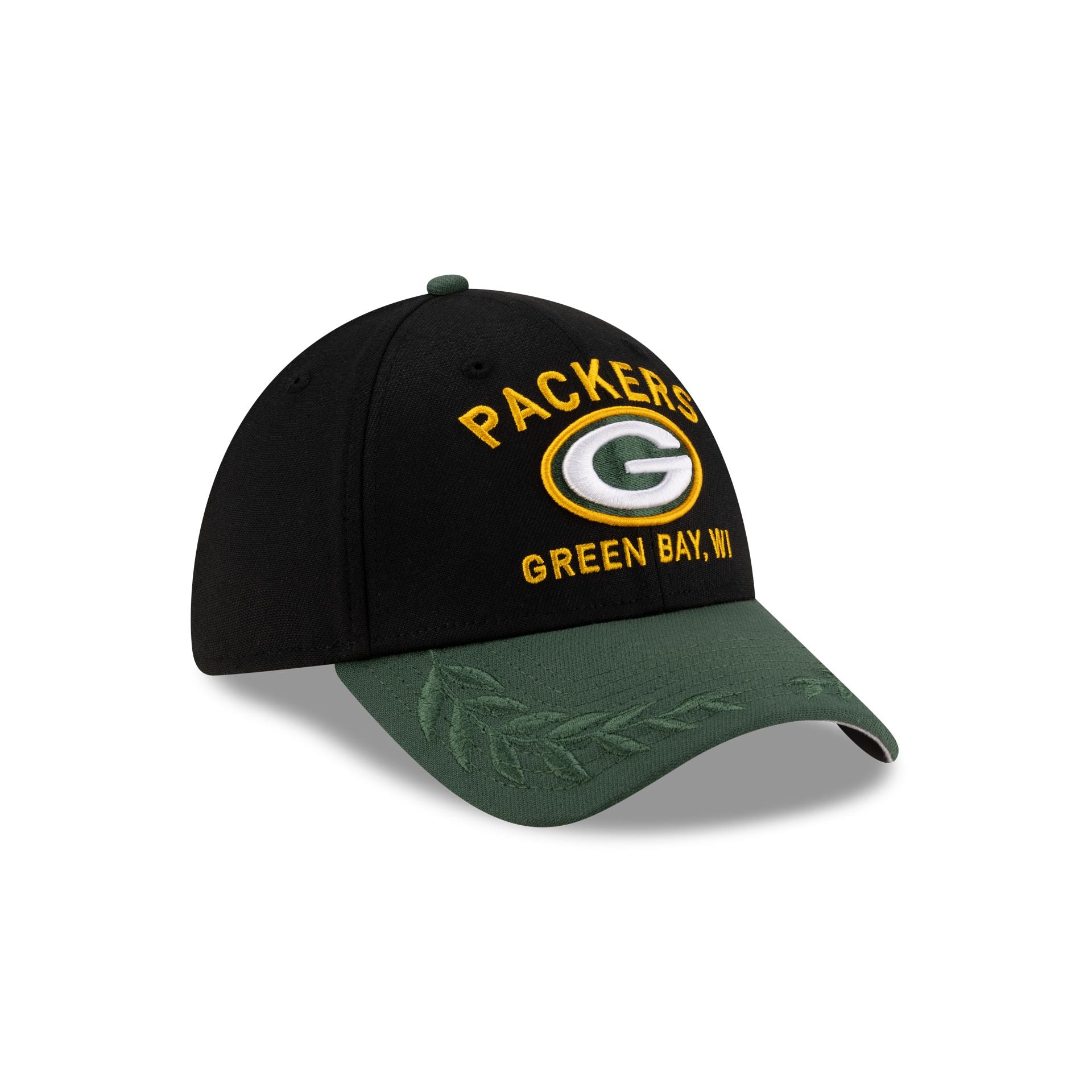 Green Bay Packers 2025 Draft 39THIRTY Stretch Fit Hat - Image 3