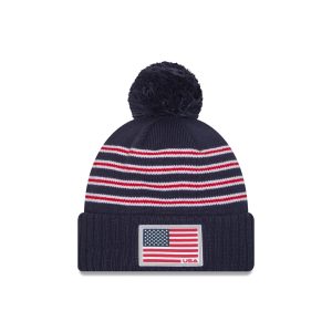 2025 Ryder Cup Team USA Flag Pom Knit Hat