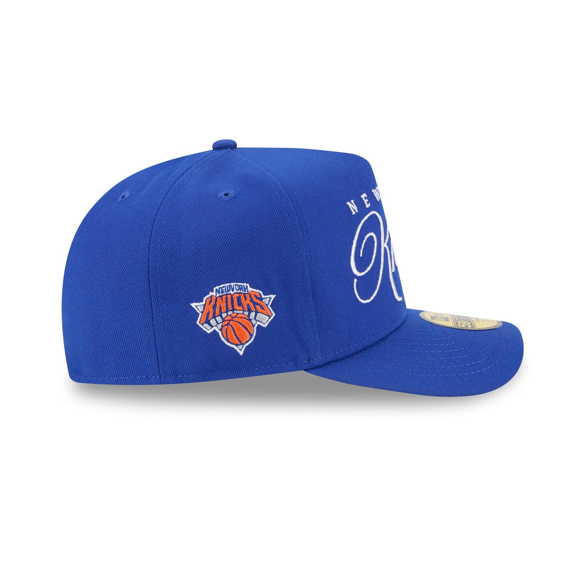 New York Knicks 2025 Draft Black 59FIFTY A-Frame Fitted Hat - Image 4