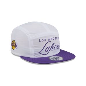 Los Angeles Lakers 2025 Draft Camper Strapback Hat