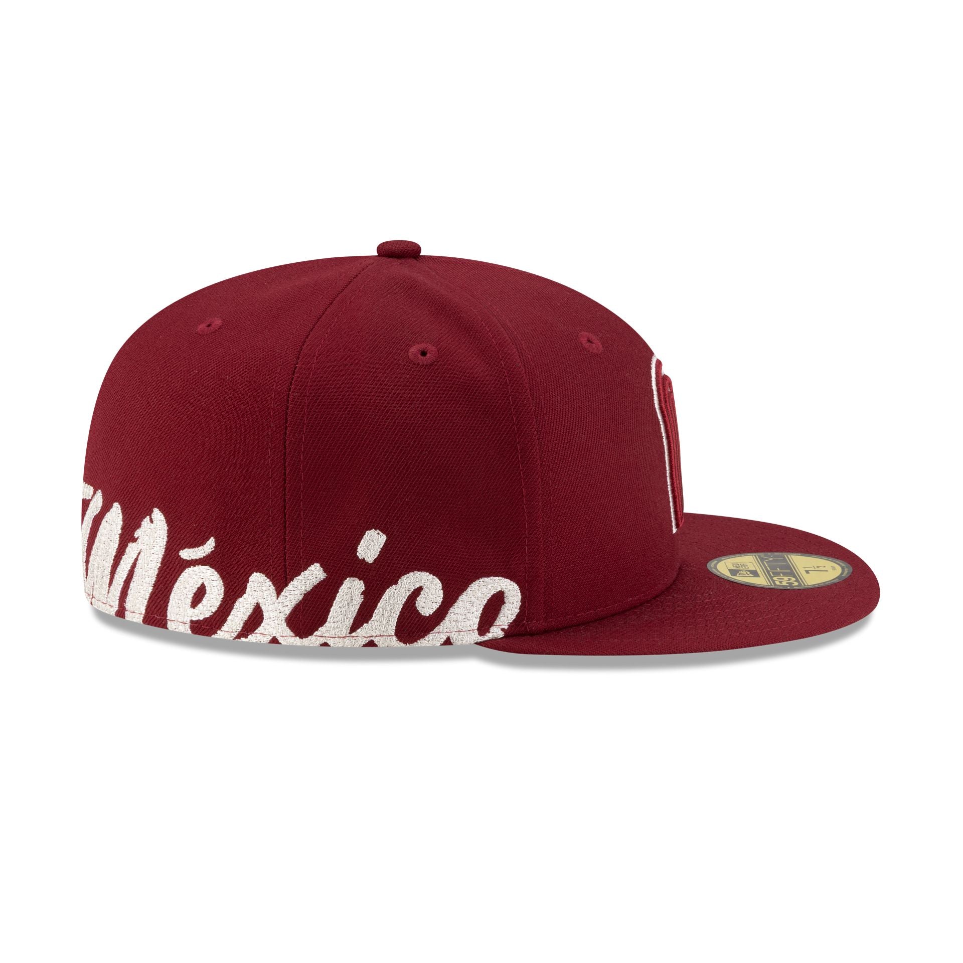Mexico Baseball Maroon 59FIFTY Fitted Hat - Image 4