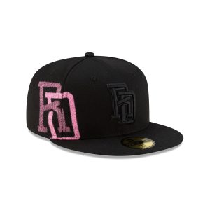 Dominican Republic Black on Black 59FIFTY Fitted Hat