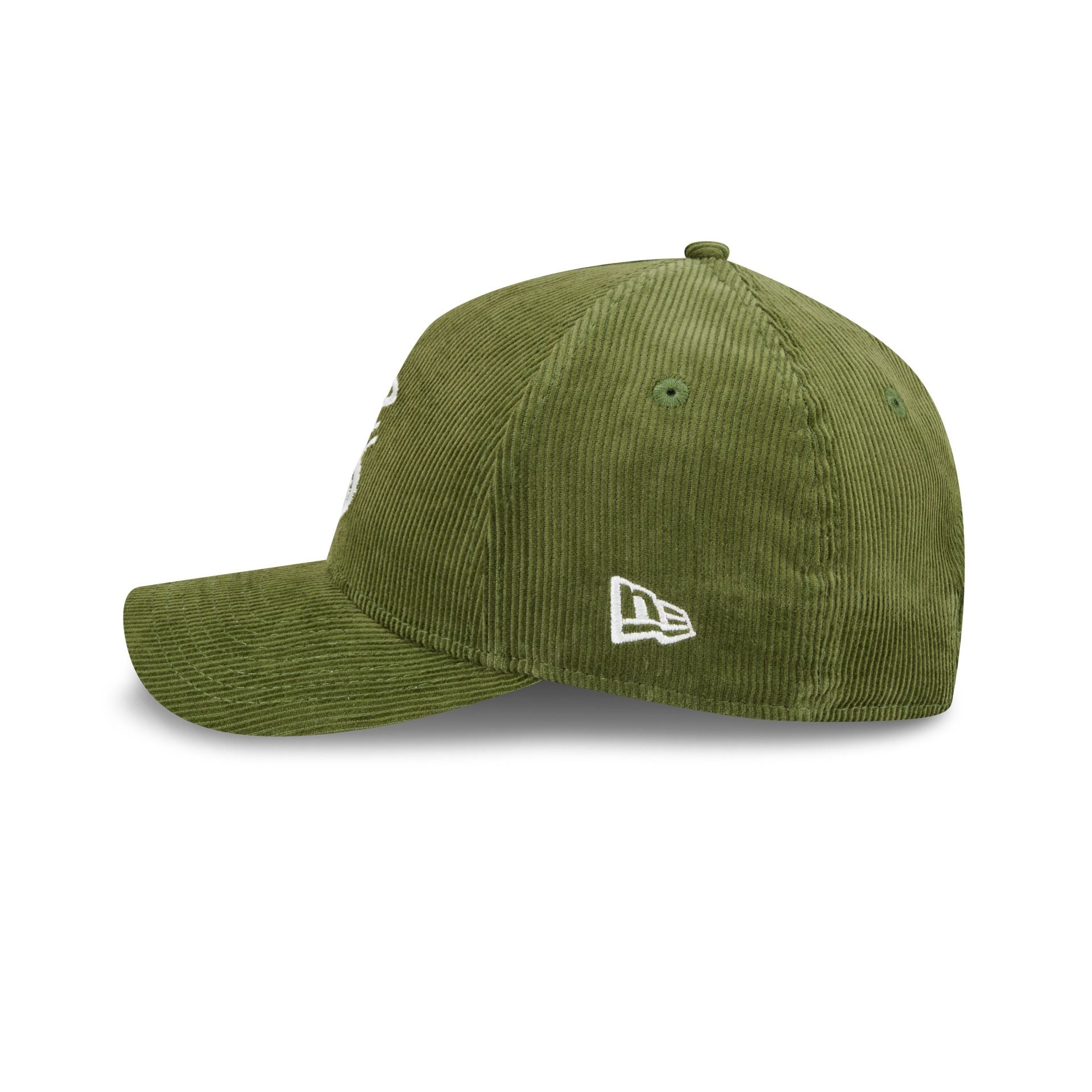 Santos Laguna Olive Corduroy 9FORTY M-Crown Snapback Hat - Image 4