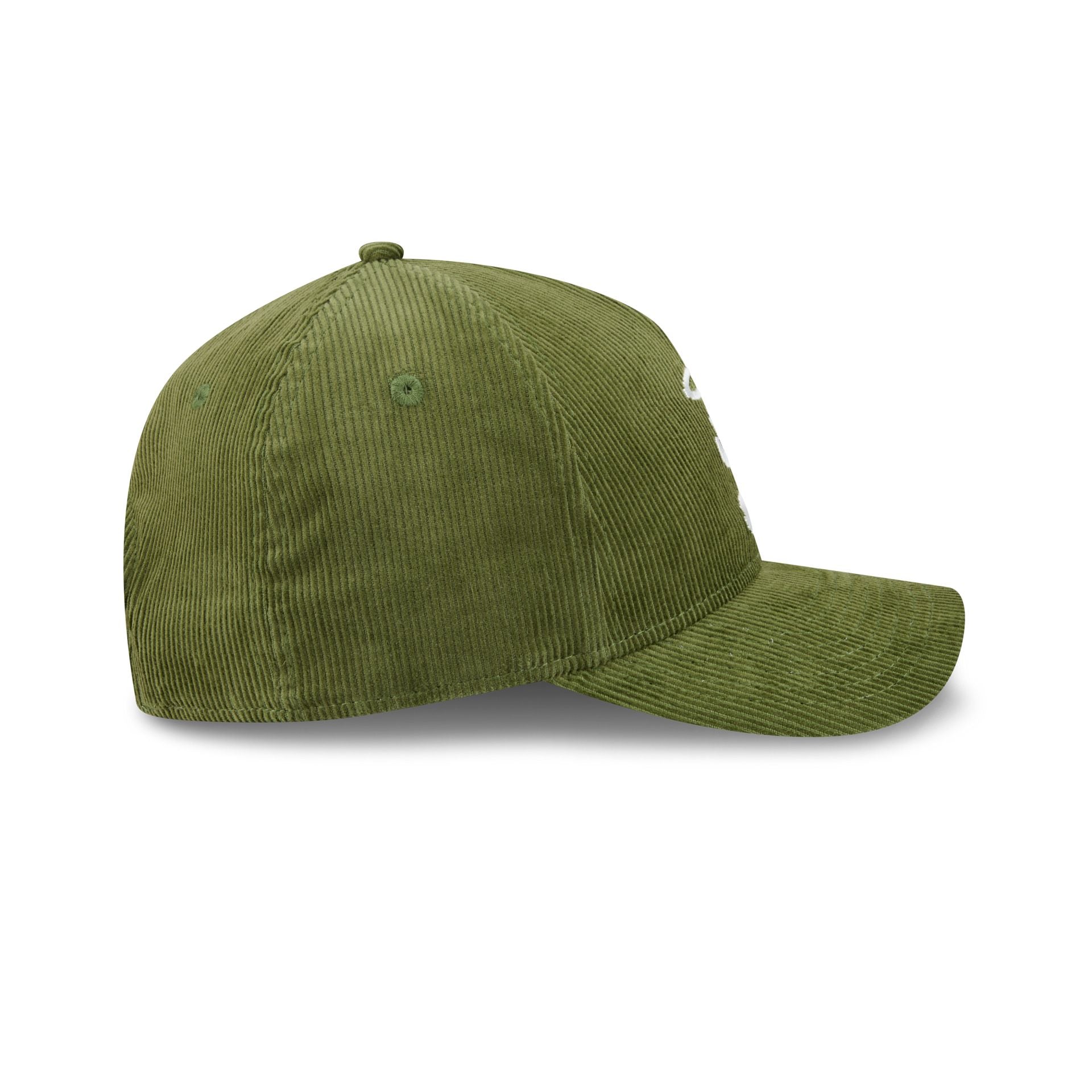 Santos Laguna Olive Corduroy 9FORTY M-Crown Snapback Hat - Image 5