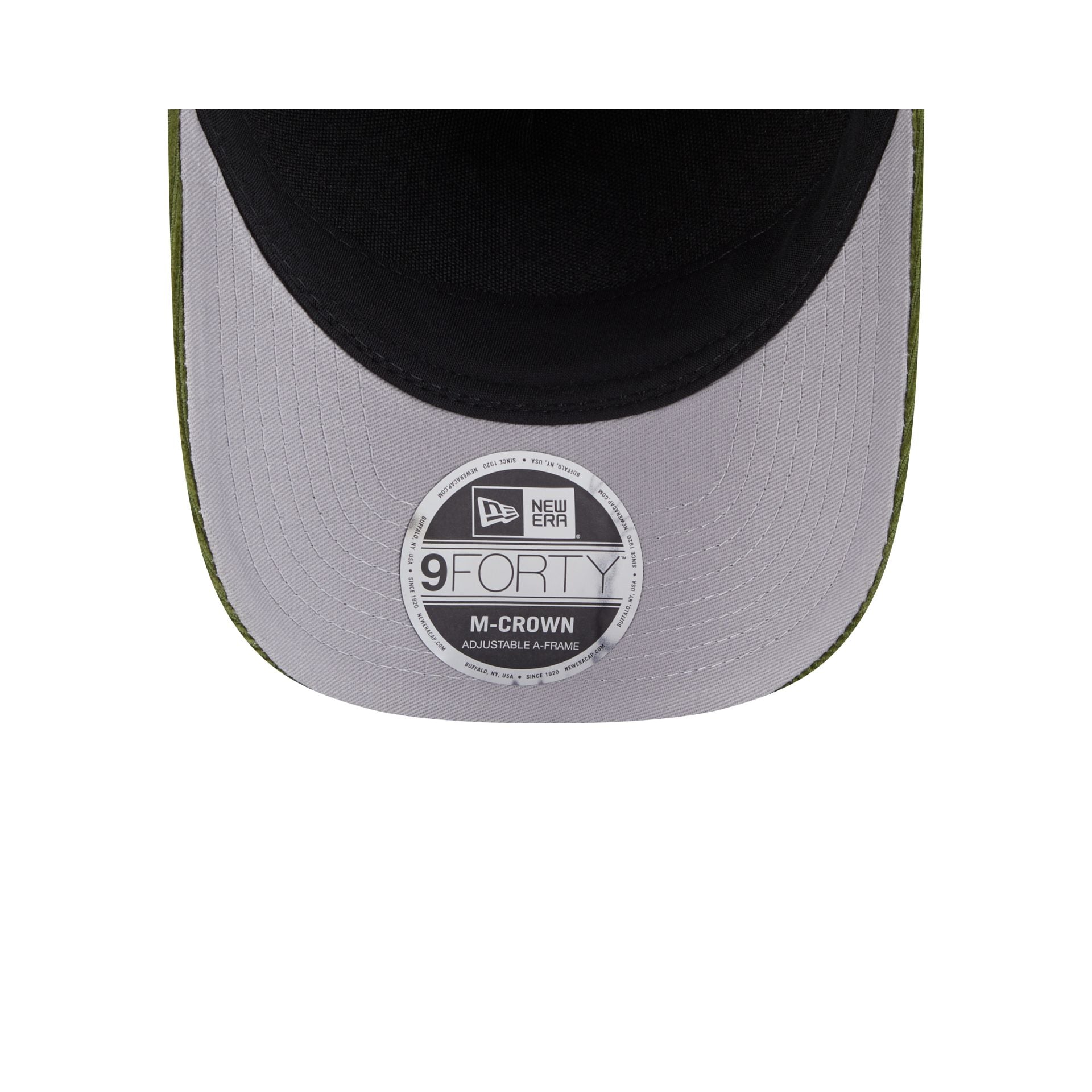 Club León Olive Corduroy 9FORTY M-Crown Snapback Hat - Image 7