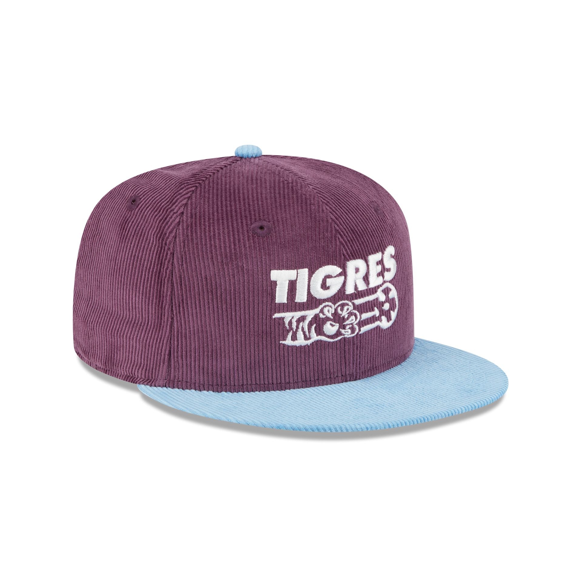 Club Tigres UANL Plum Corduroy 59FIFTY Fitted Hat - Image 3