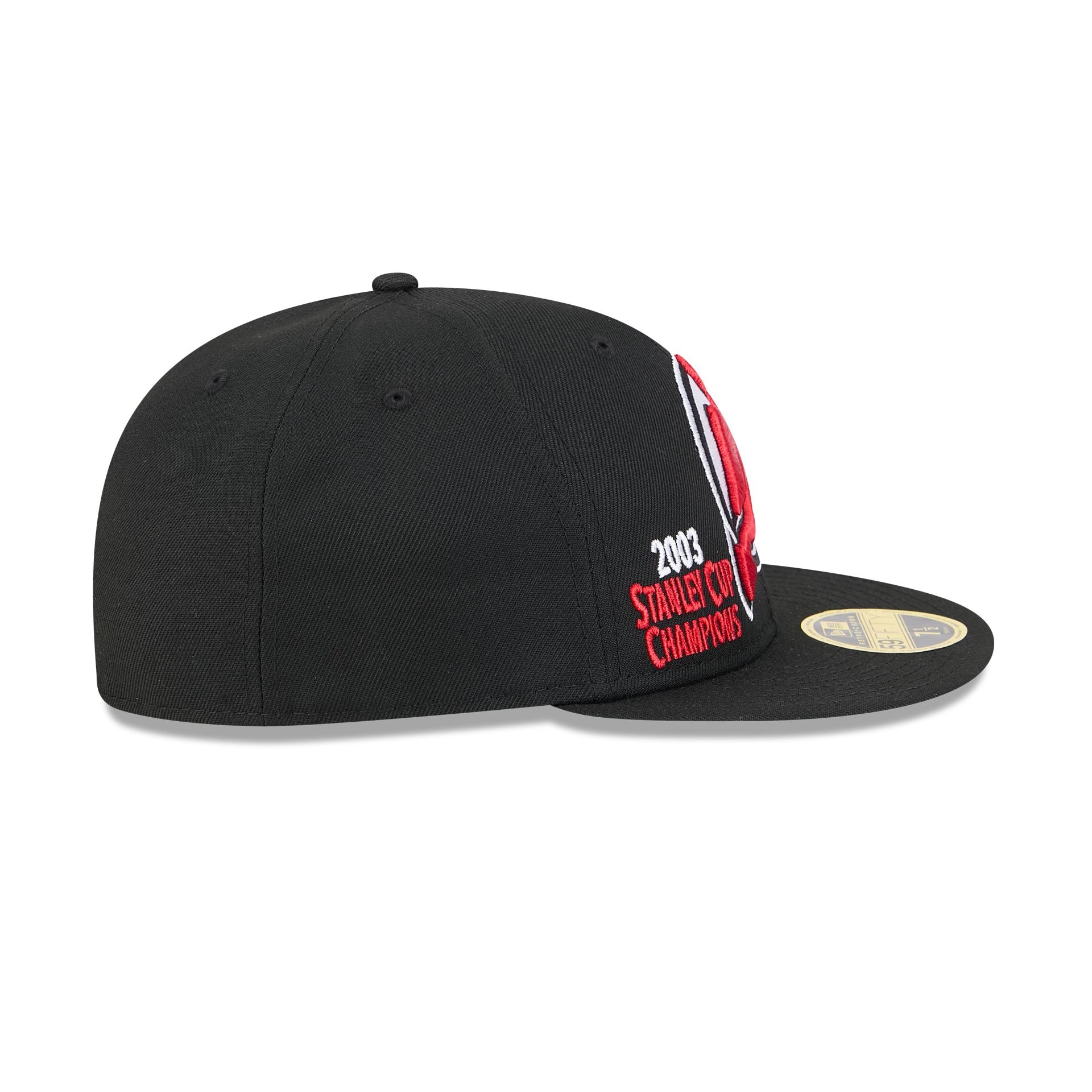 New Jersey Devils Championship Pack Retro Crown 59FIFTY Fitted Hat - Image 5