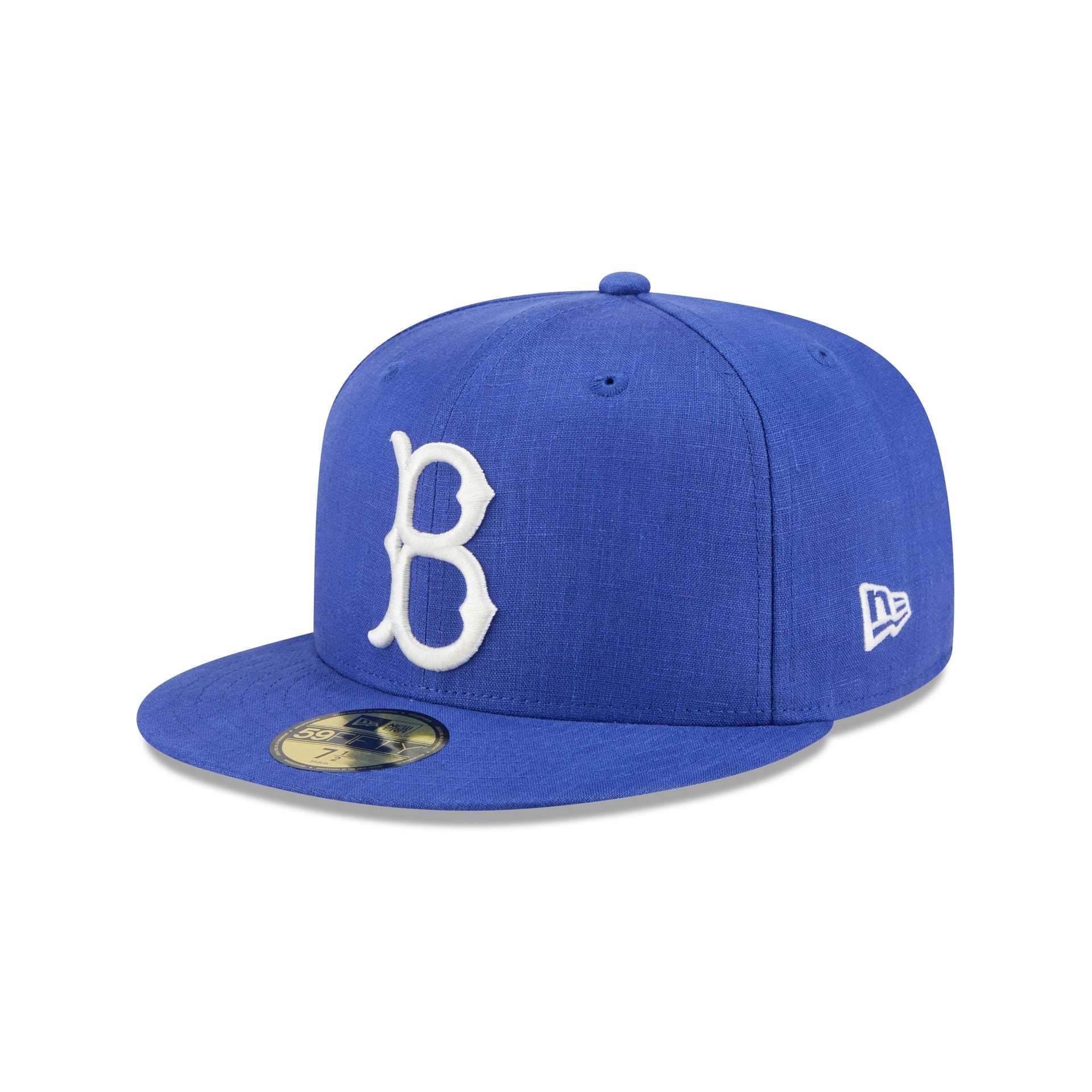 Team Linen Brooklyn Dodgers 59FIFTY Fitted Hat - Image 3