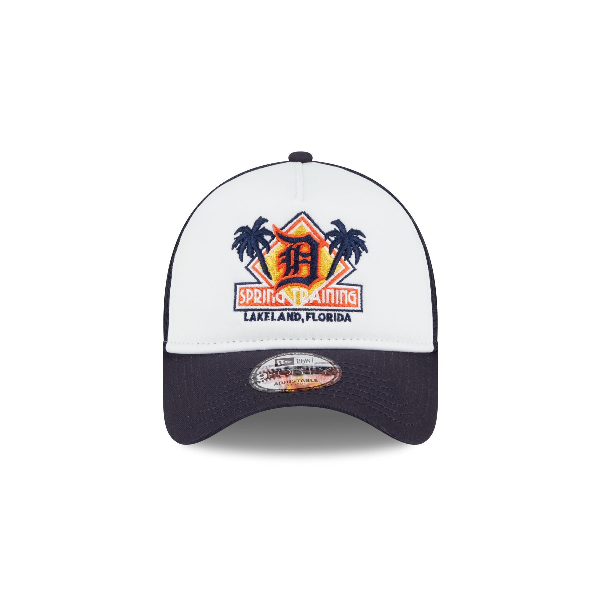 Detroit Tigers Spring Training 9FORTY A-Frame Trucker Hat - Image 2