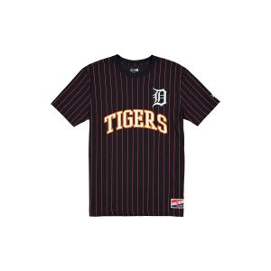 Detroit Tigers Throwback Retro Pinstripe T-Shirt