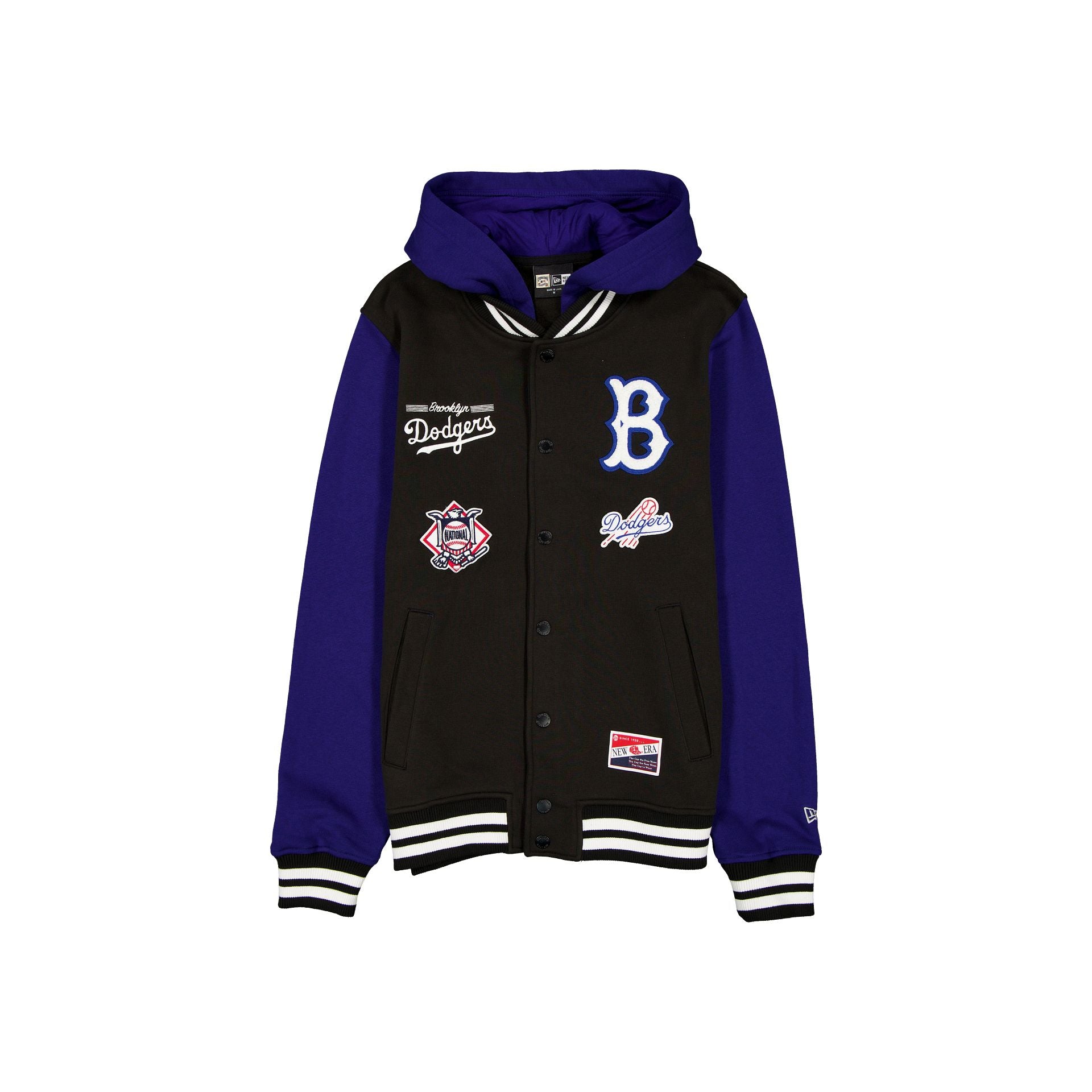 Brooklyn Dodgers Throwback Black Jacket