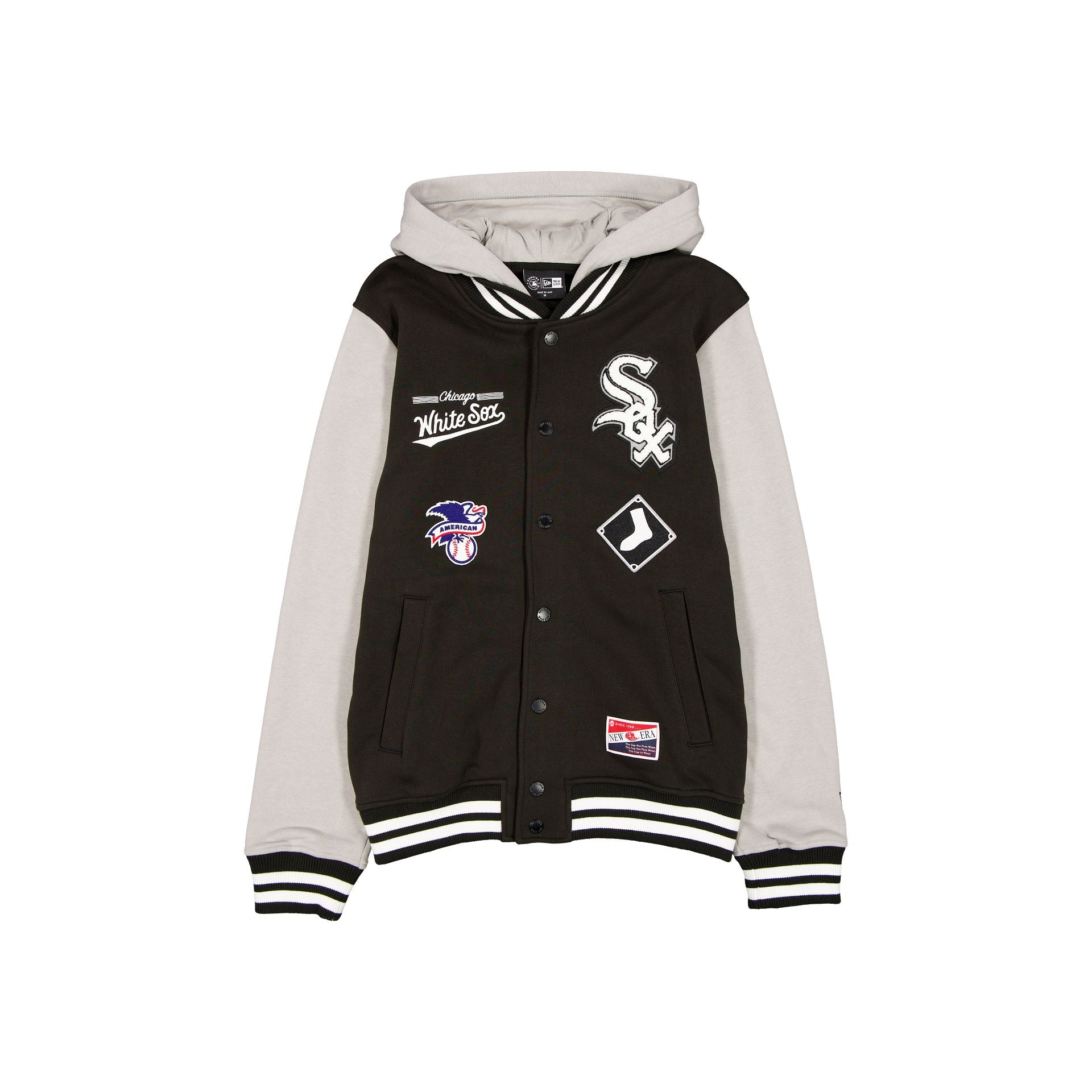 Chicago White Sox Throwback Black Jacket