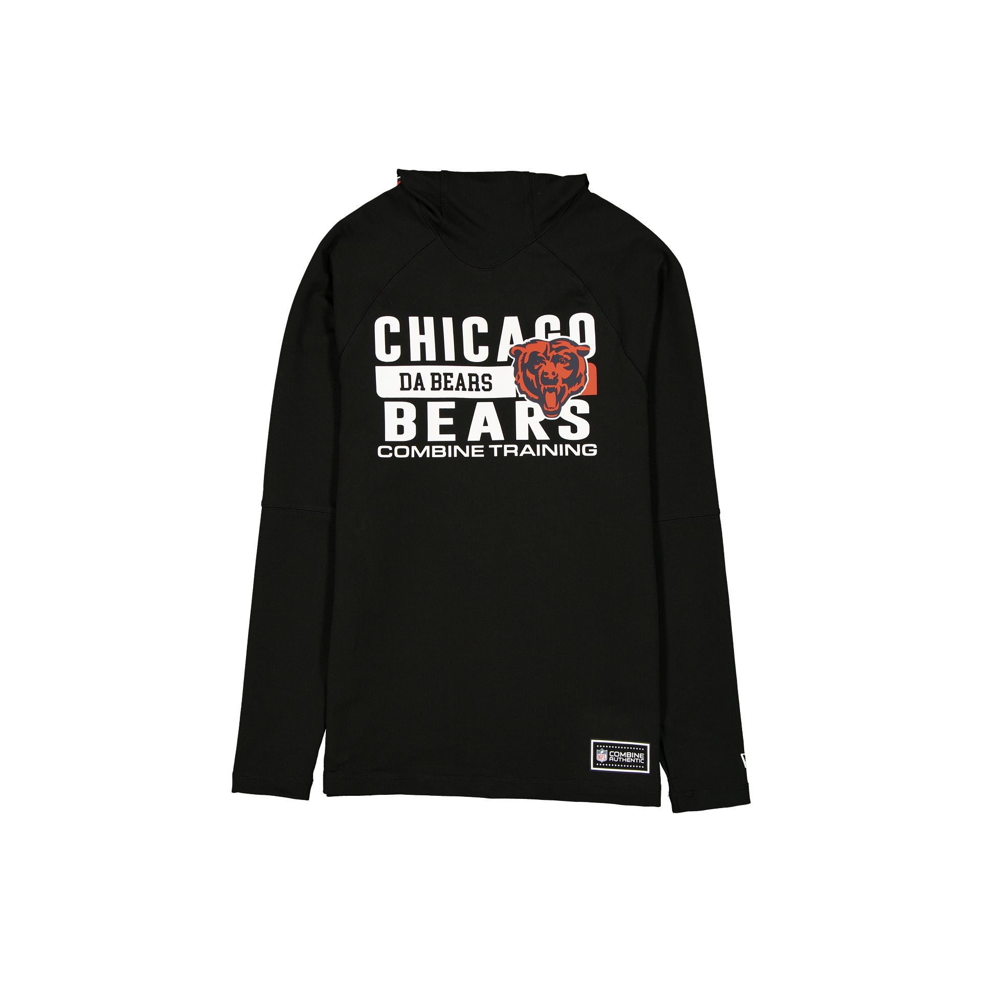Chicago Bears 2025 Functional Fandom Black Balaclava Hoodie