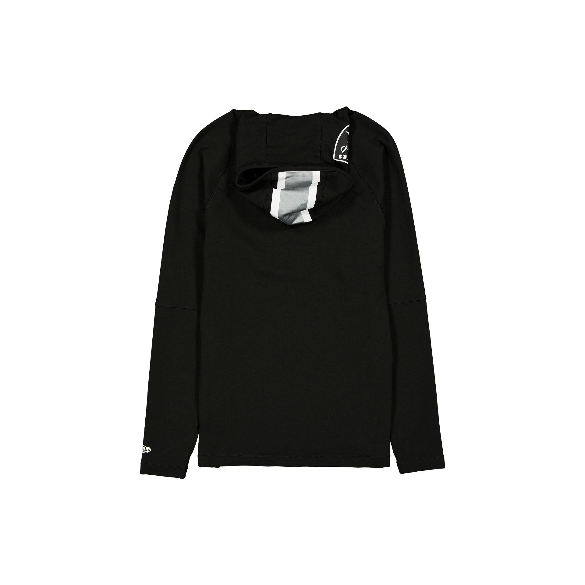 Las Vegas Raiders 2025 Functional Fandom Black Balaclava Hoodie - Image 3