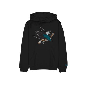 San Jose Sharks Wash Logo Hoodie