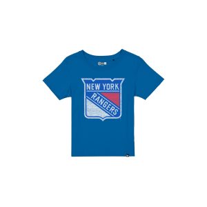 New York Rangers Wash Logo Women's Short-Sleeve T-Shirt