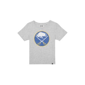 Buffalo Sabres Wash Logo Women's Gray Short-Sleeve T-Shirt