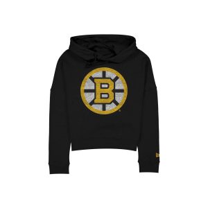 Boston Bruins Wash Logo Women's Hoodie