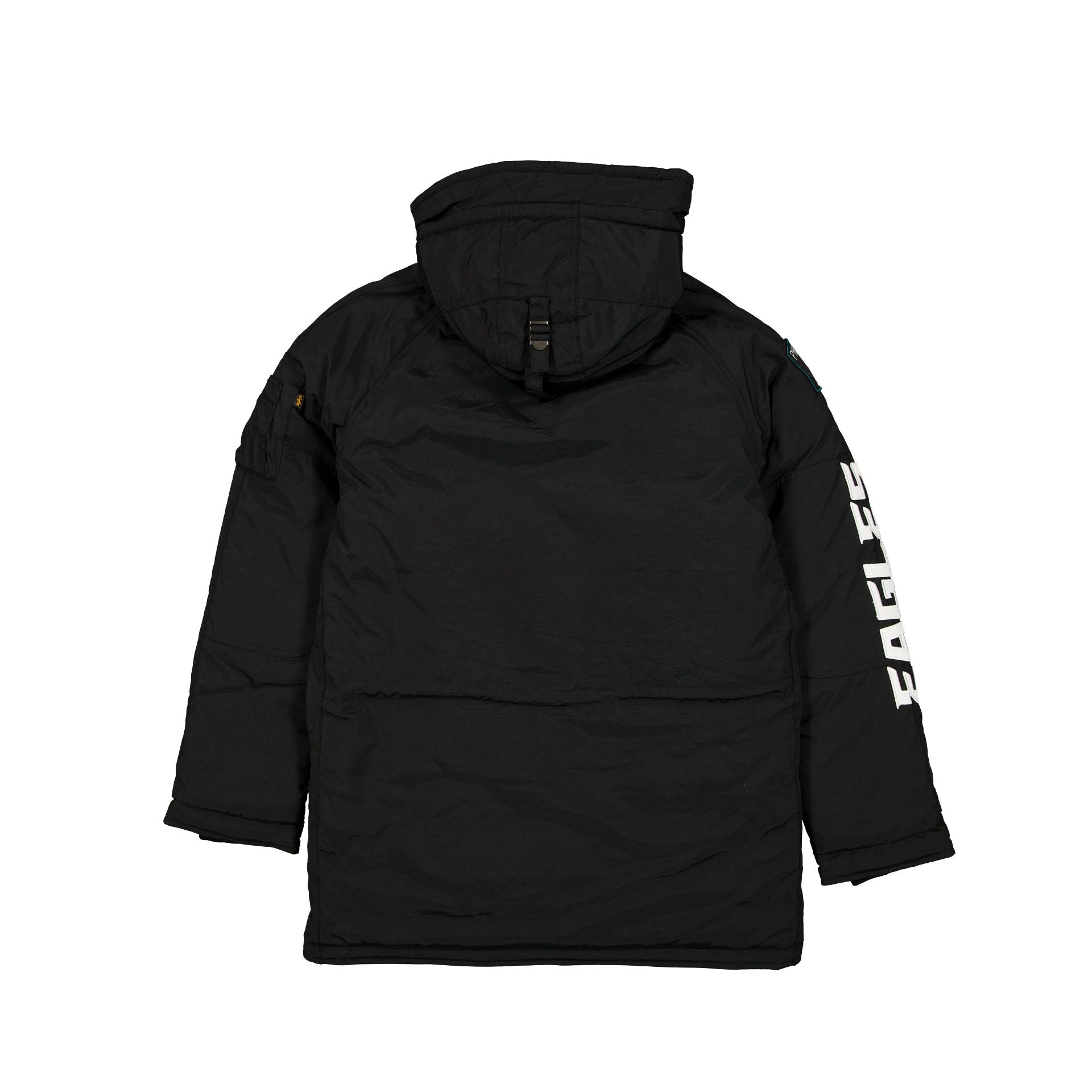 Alpha Industries x Philadelphia Eagles Black N-3B Parka Jacket - Image 2