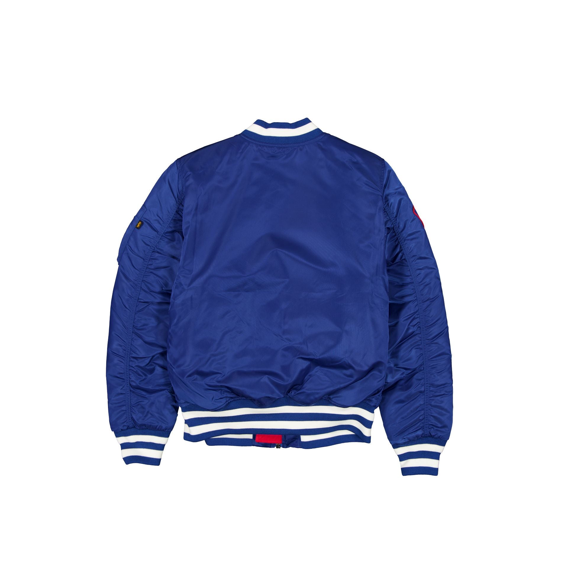 Alpha Industries x Chicago Cubs Blue MA-1 Bomber Jacket - Image 2