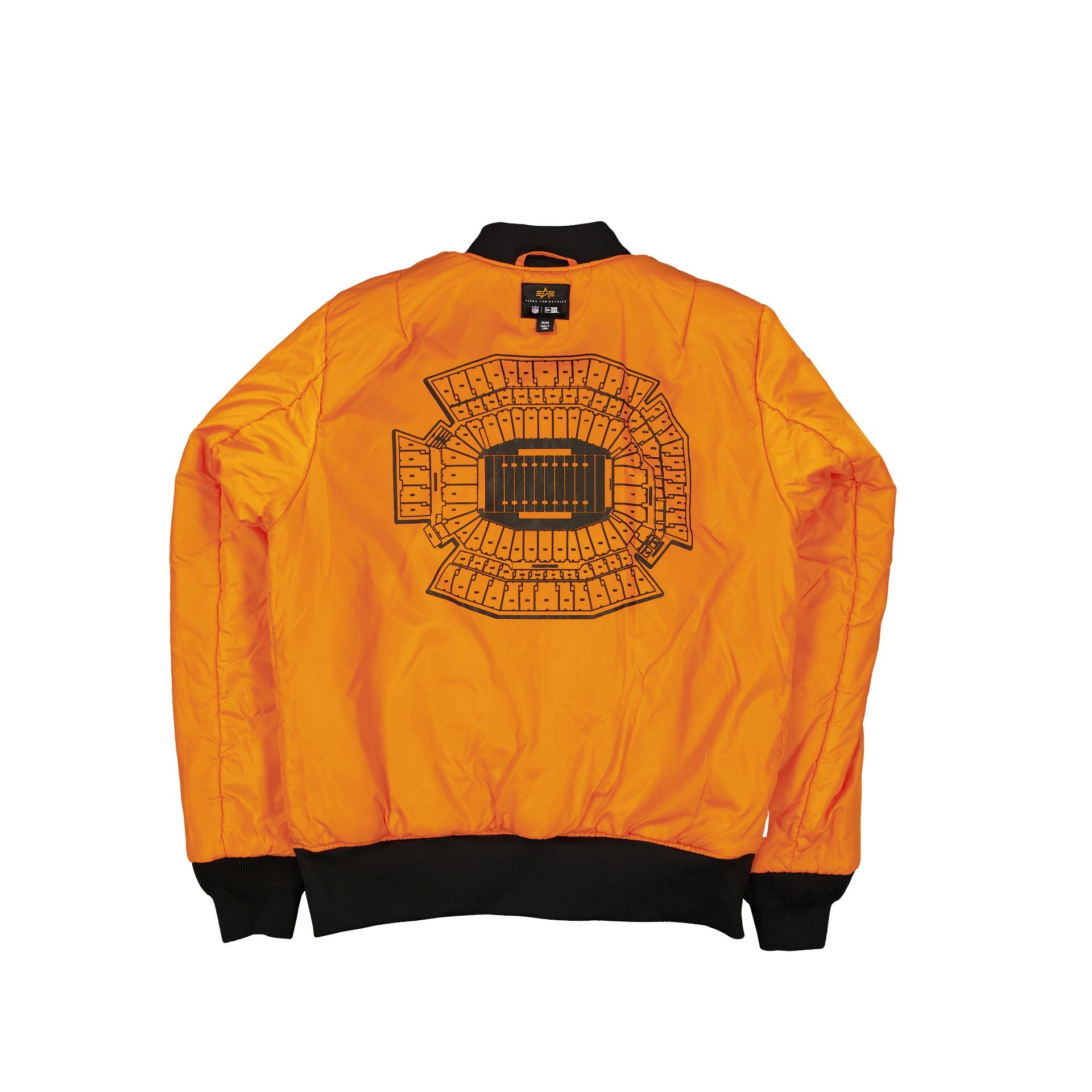 Alpha Industries x Philadelphia Eagles Black Camo MA-1 Bomber Jacket - Image 2