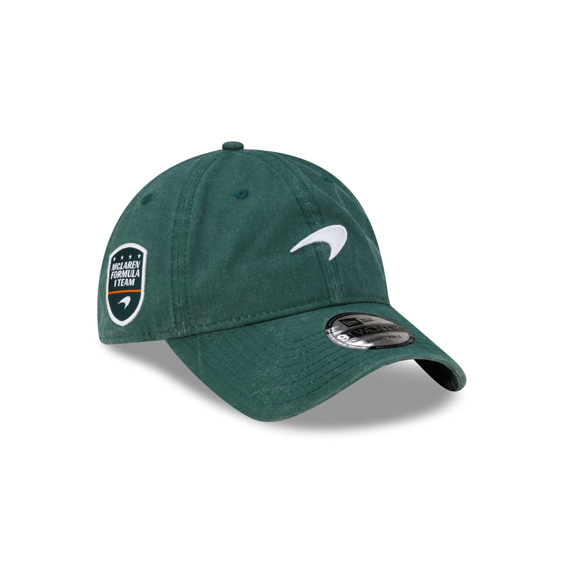 McLaren Formula 1 Team Washed Dark Green 9TWENTY Adjustable Hat - Image 3