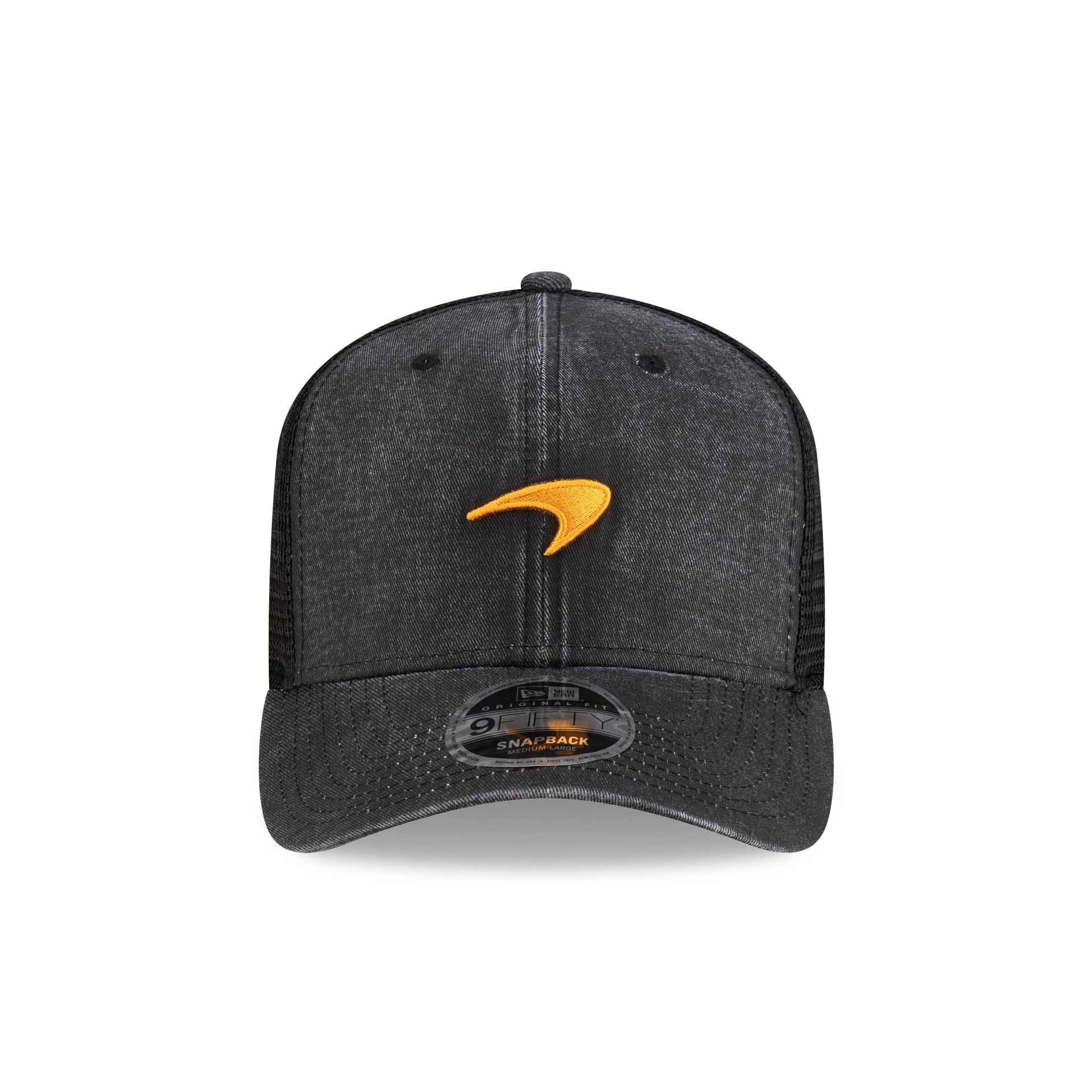 McLaren Formula 1 Team Washed Black 9FIFTY Snapback Hat - Image 2