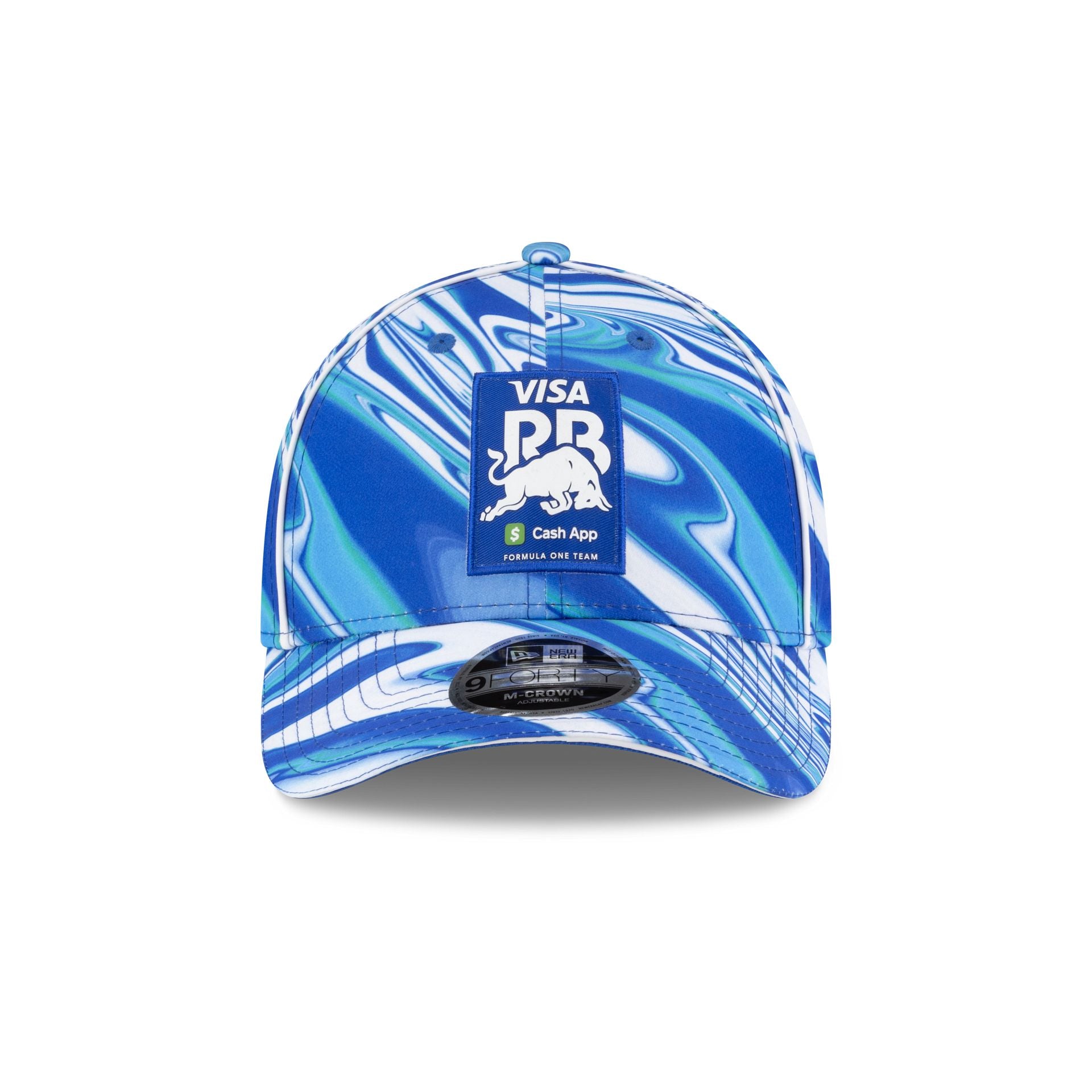 Visa Cash App Racing Bulls Marble 9FORTY Adjustable Hat - Image 2