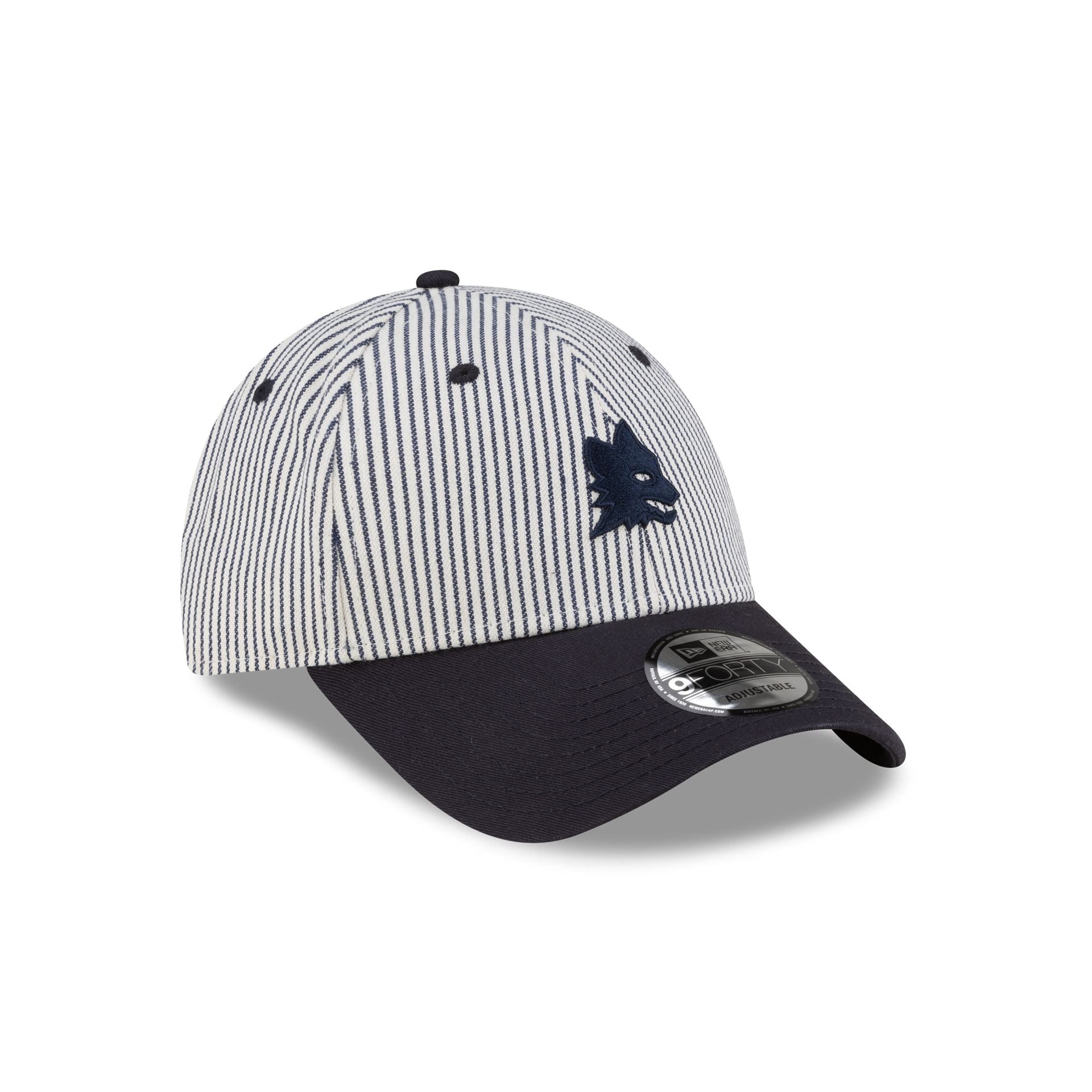AS Roma Pinstripe 9FORTY Adjustable Hat - Image 3