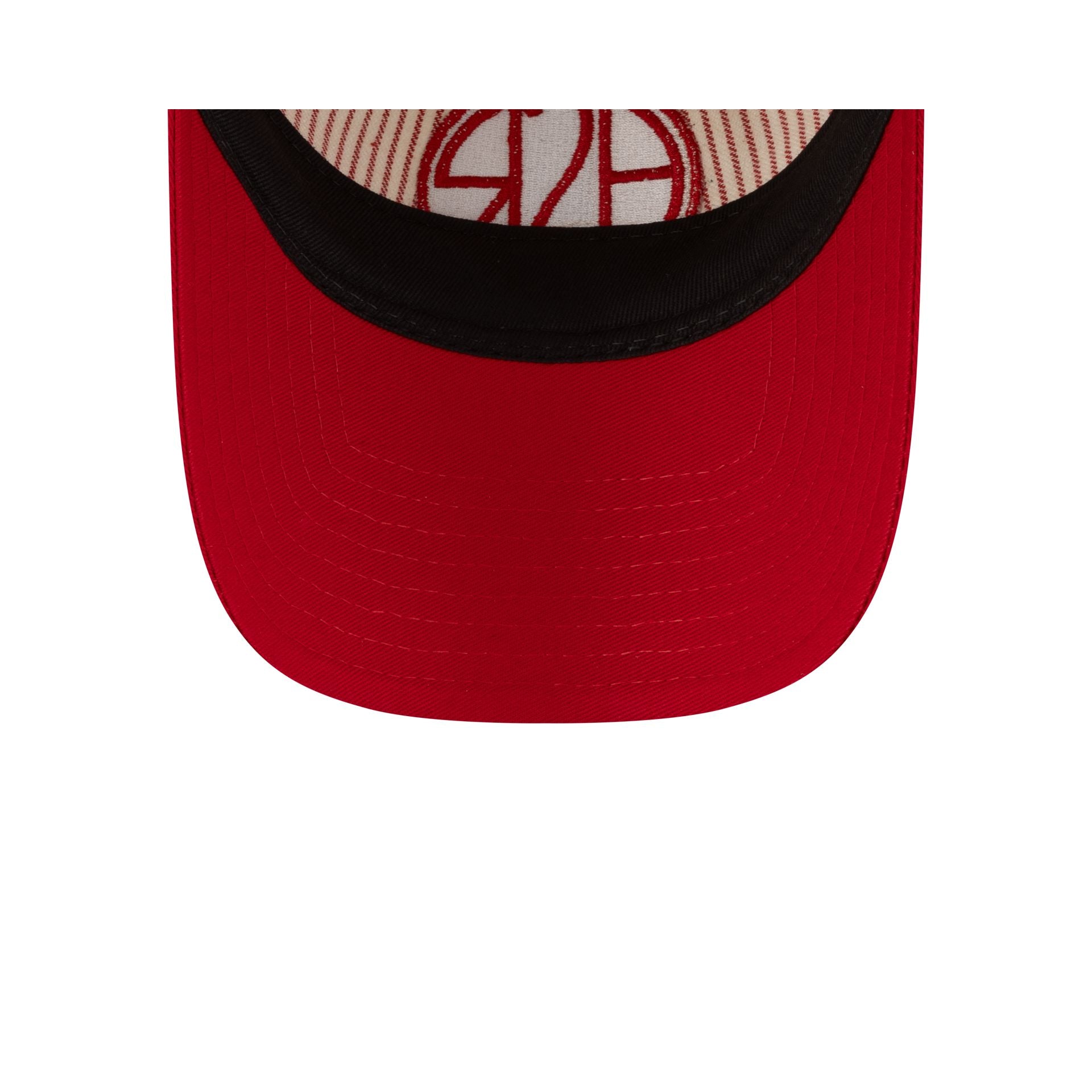 AS Roma Pinstripe 9TWENTY Adjustable Hat - Image 7