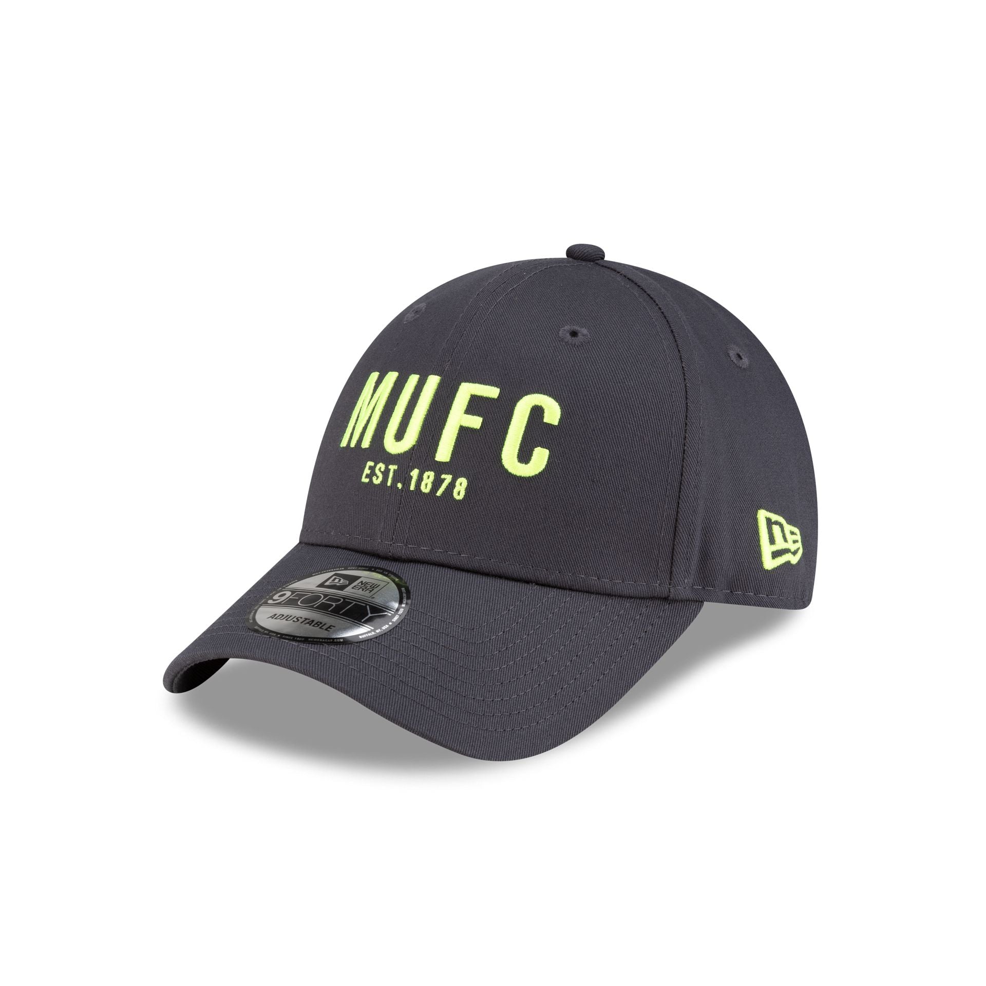 Manchester United FC Cyber Yellow Pop 9FORTY Adjustable Hat - Image 3