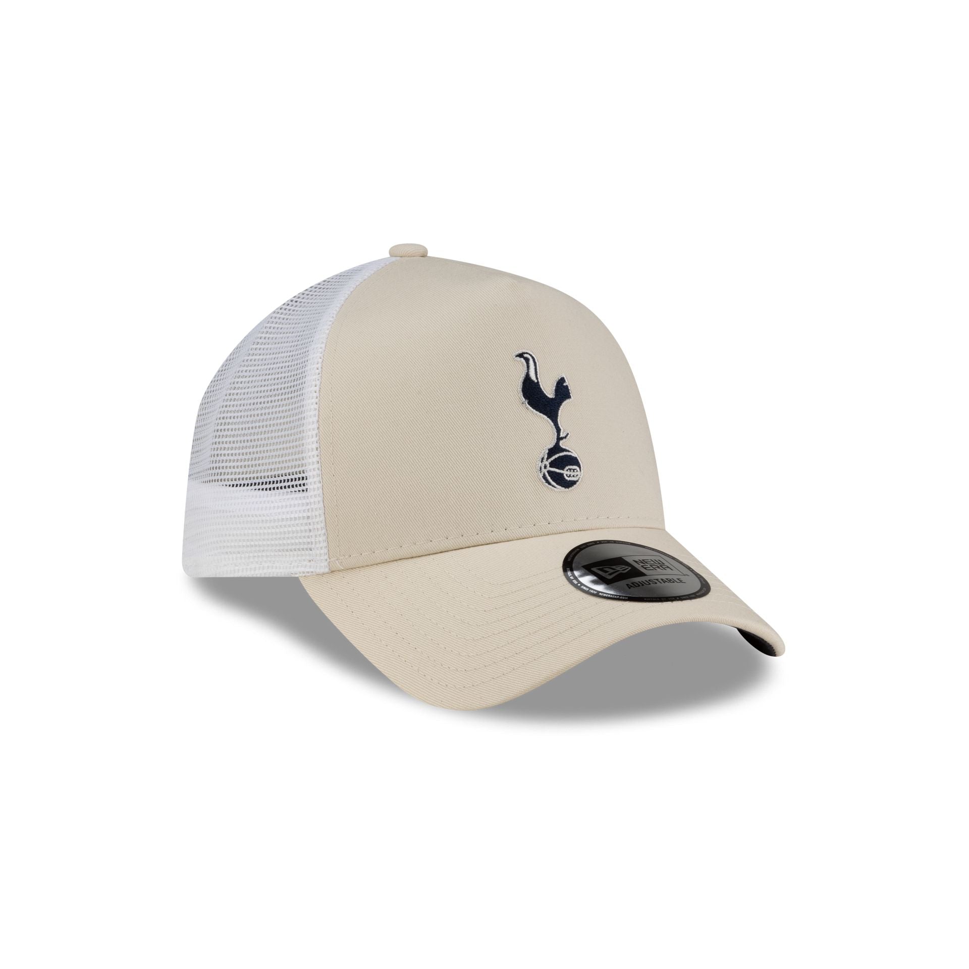 Tottenham Hotspur FC Light Cream 9FORTY A-Frame Trucker Hat - Image 3