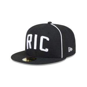 Richmond Flying Squirrels Theme Night Black 59FIFTY Fitted Hat
