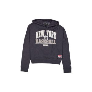 New York Yankees Throwback Women's Glitter Hoodie